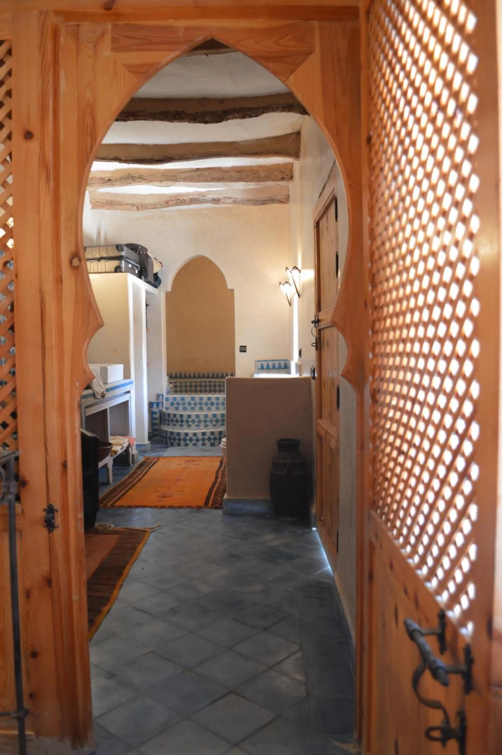 Decorative detail in Kasbah Gousteau