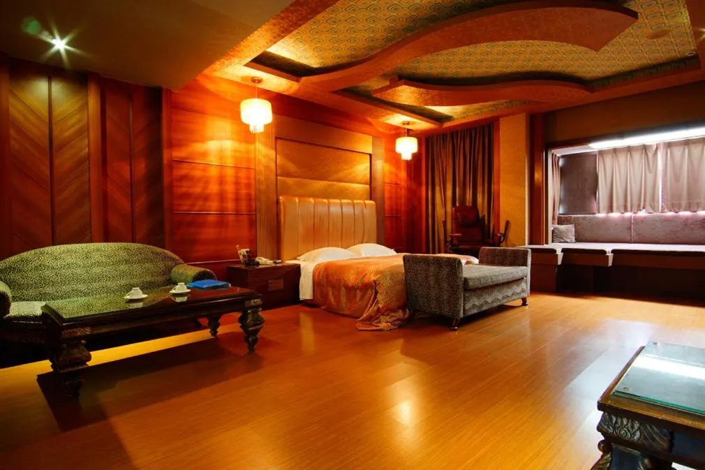 Bedroom, Bed in Water City Motel