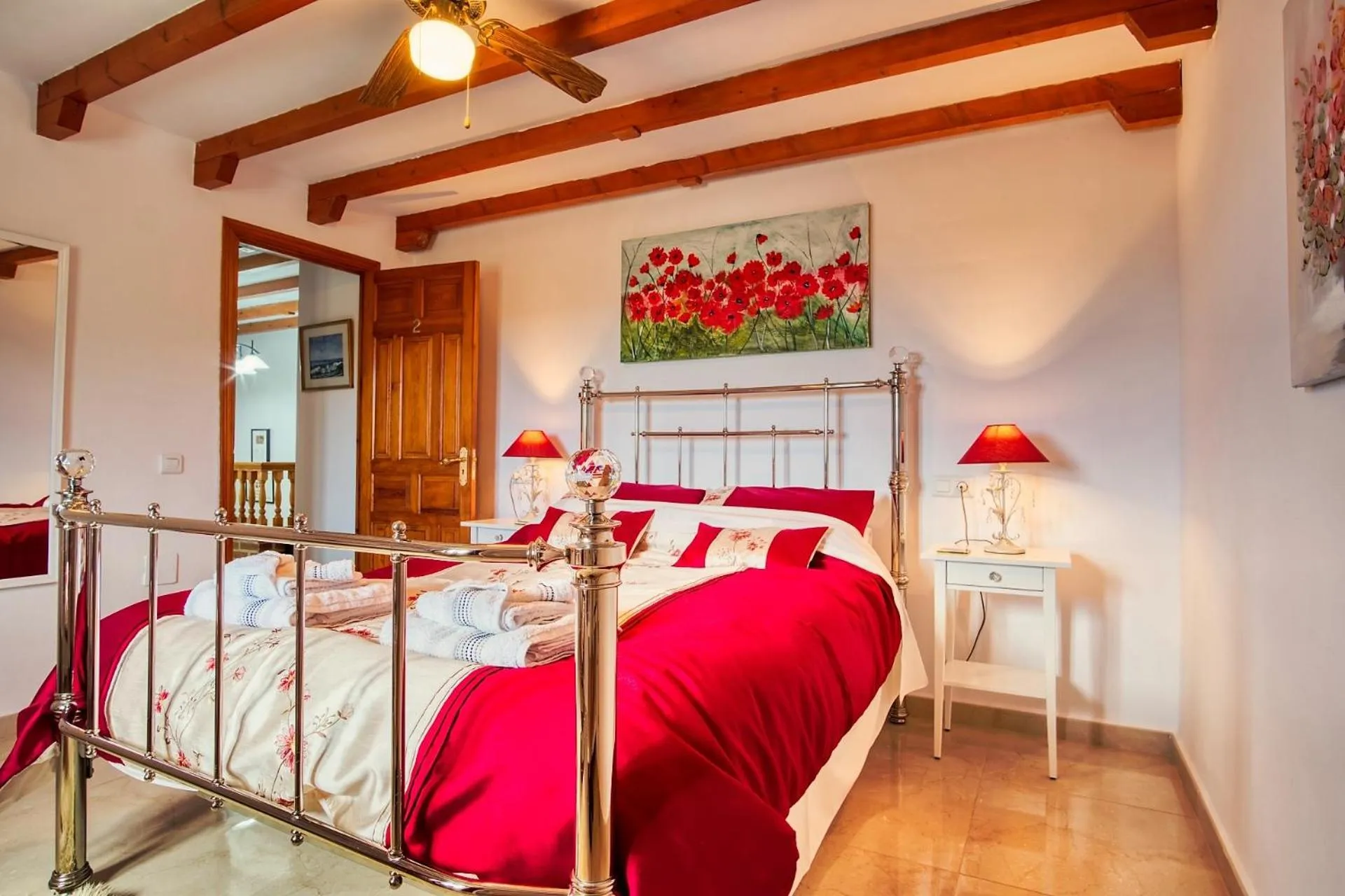 Bedroom, Bed in Casa las Torres B&B