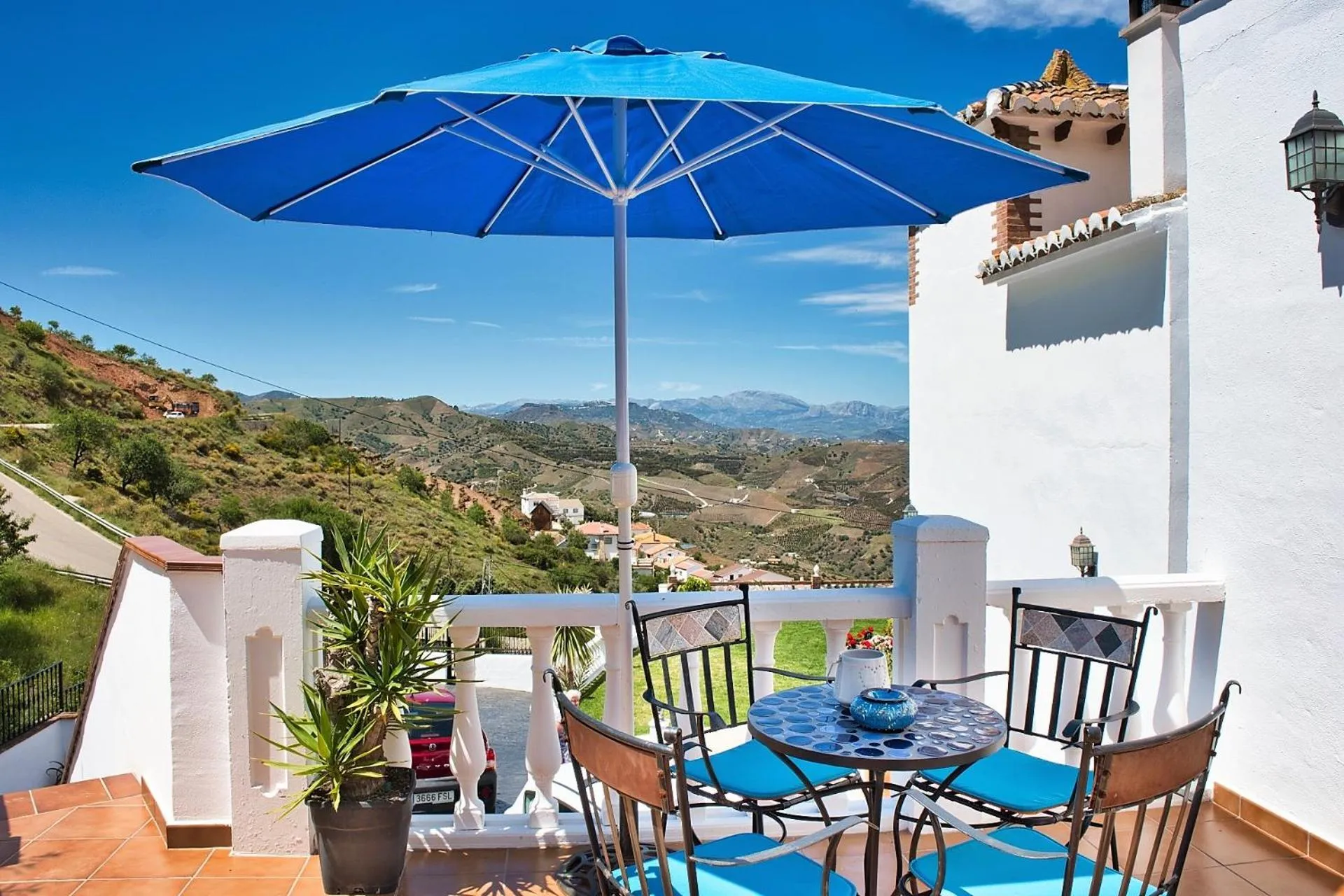 Balcony/Terrace in Casa las Torres B&B