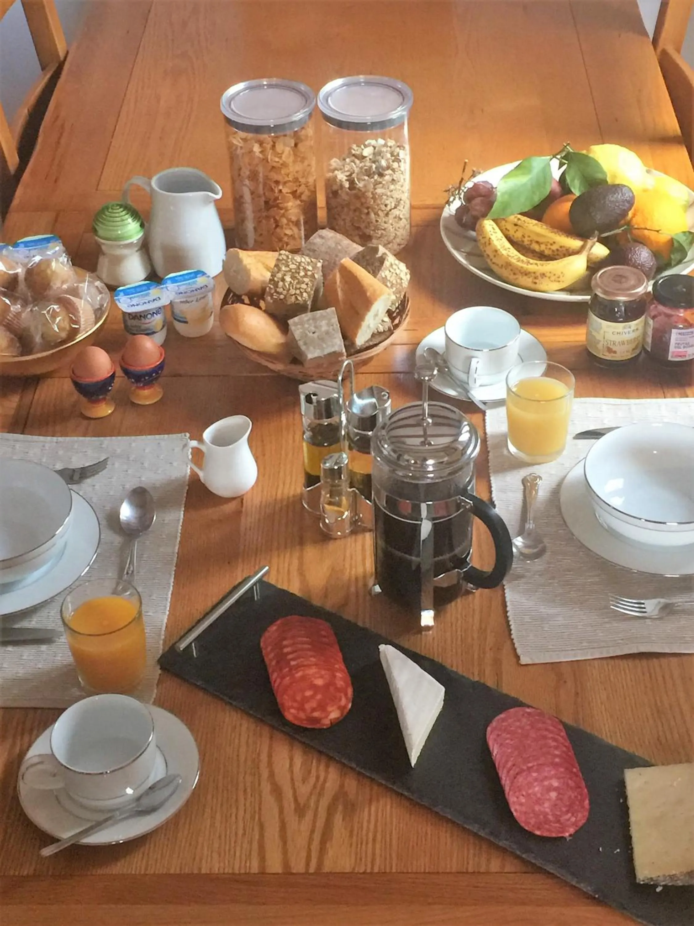 Breakfast in Casa las Torres B&B