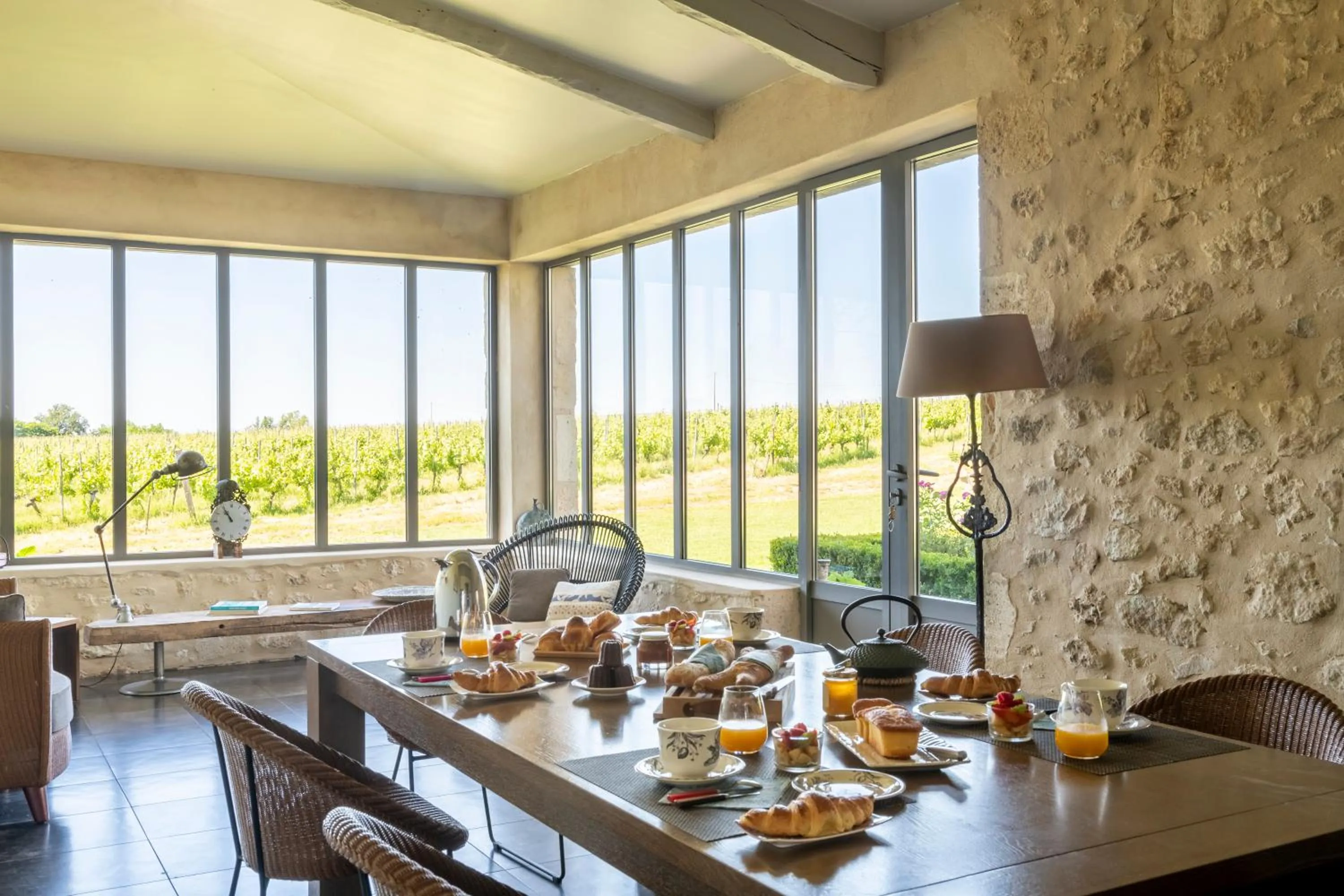 Breakfast in Maison Le Sèpe - Vignoble Bio et Maison d'hôtes