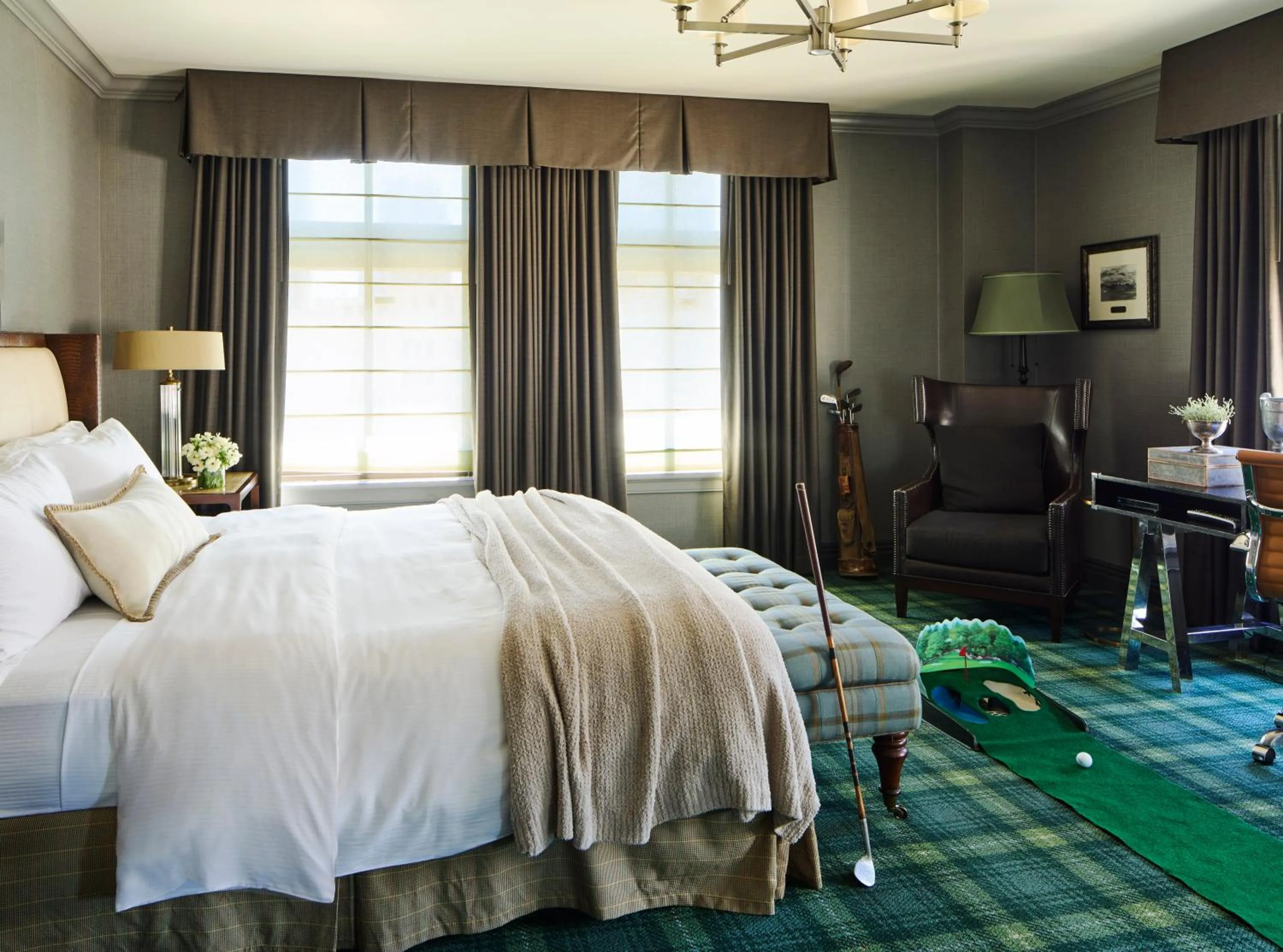 Bed in Los Angeles Athletic Club