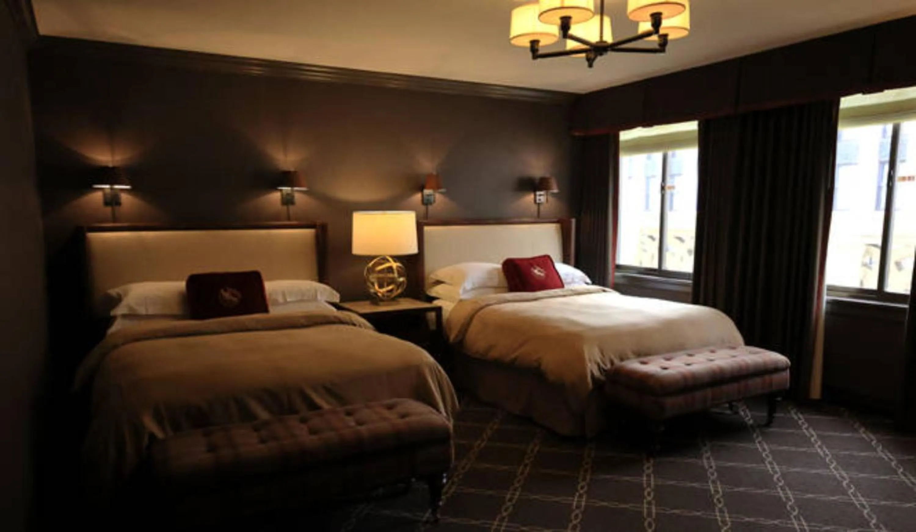 Bed in Los Angeles Athletic Club