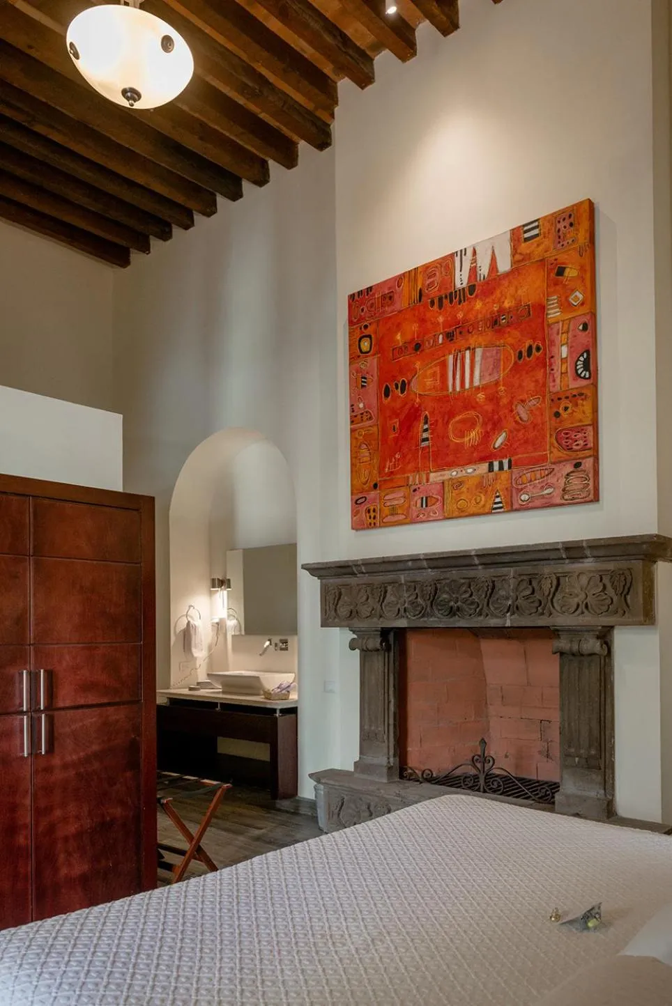 Bedroom, Bed in Hotel La Morada