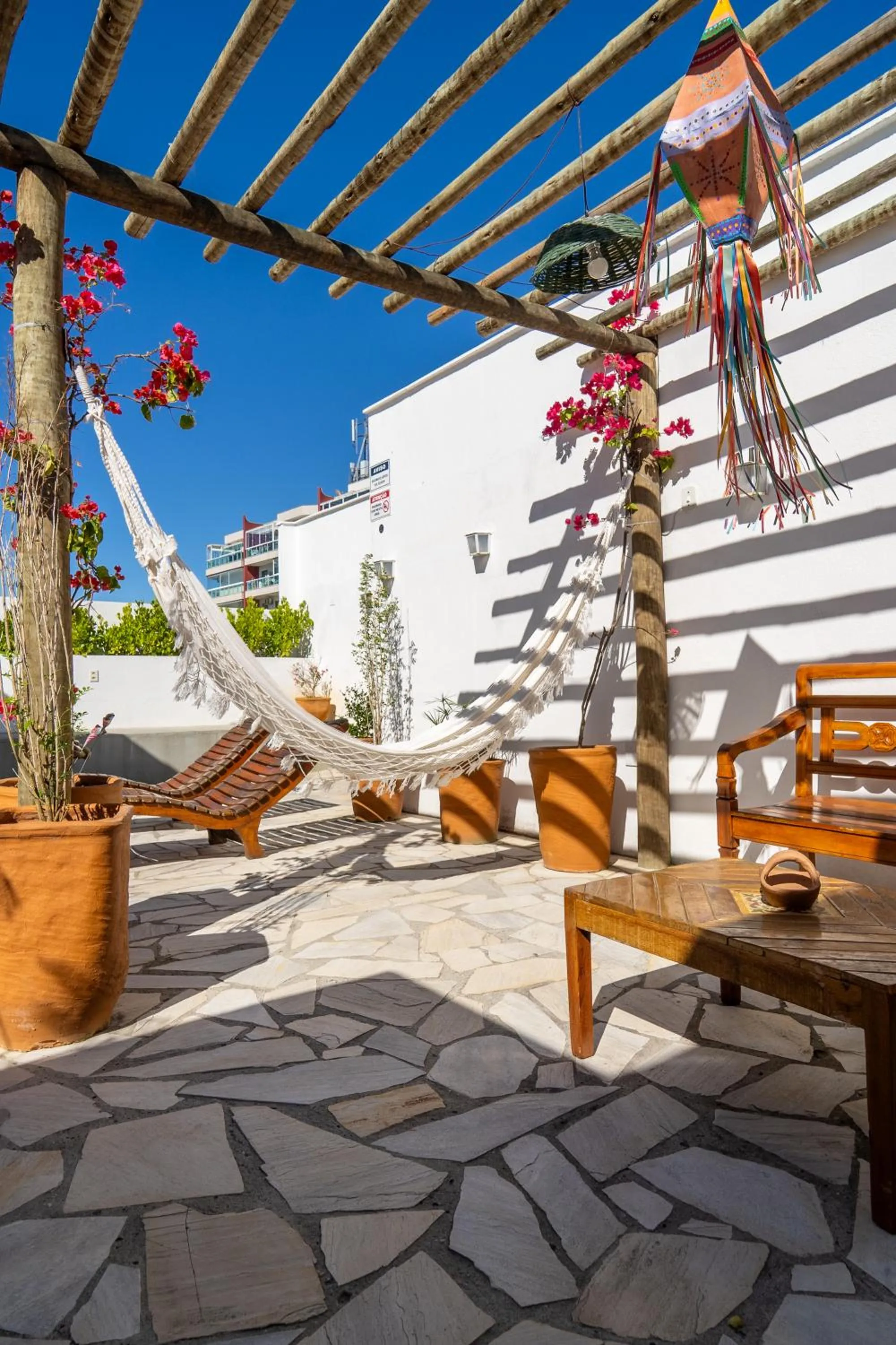 Balcony/Terrace in Pousada Porto Fino