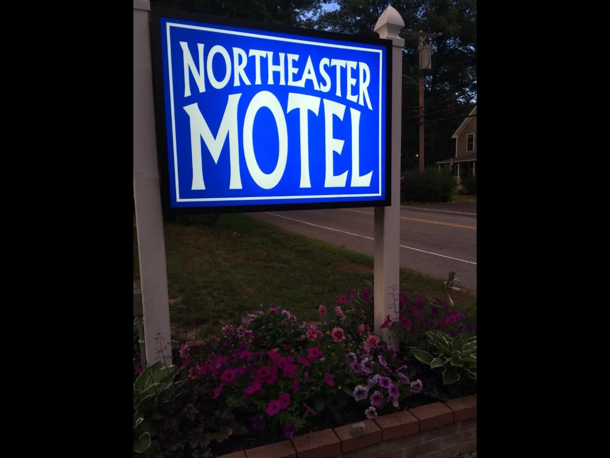 Property logo or sign in Northeaster Motel