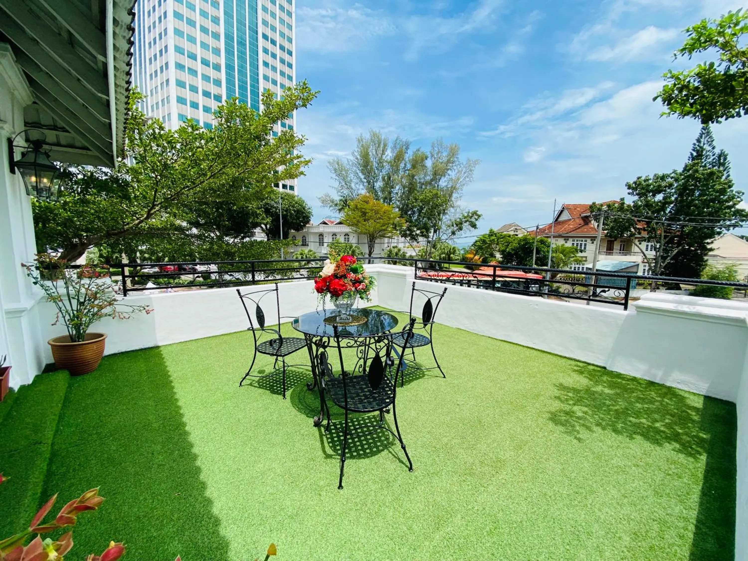 Balcony/Terrace in Apple Heritage Hotel