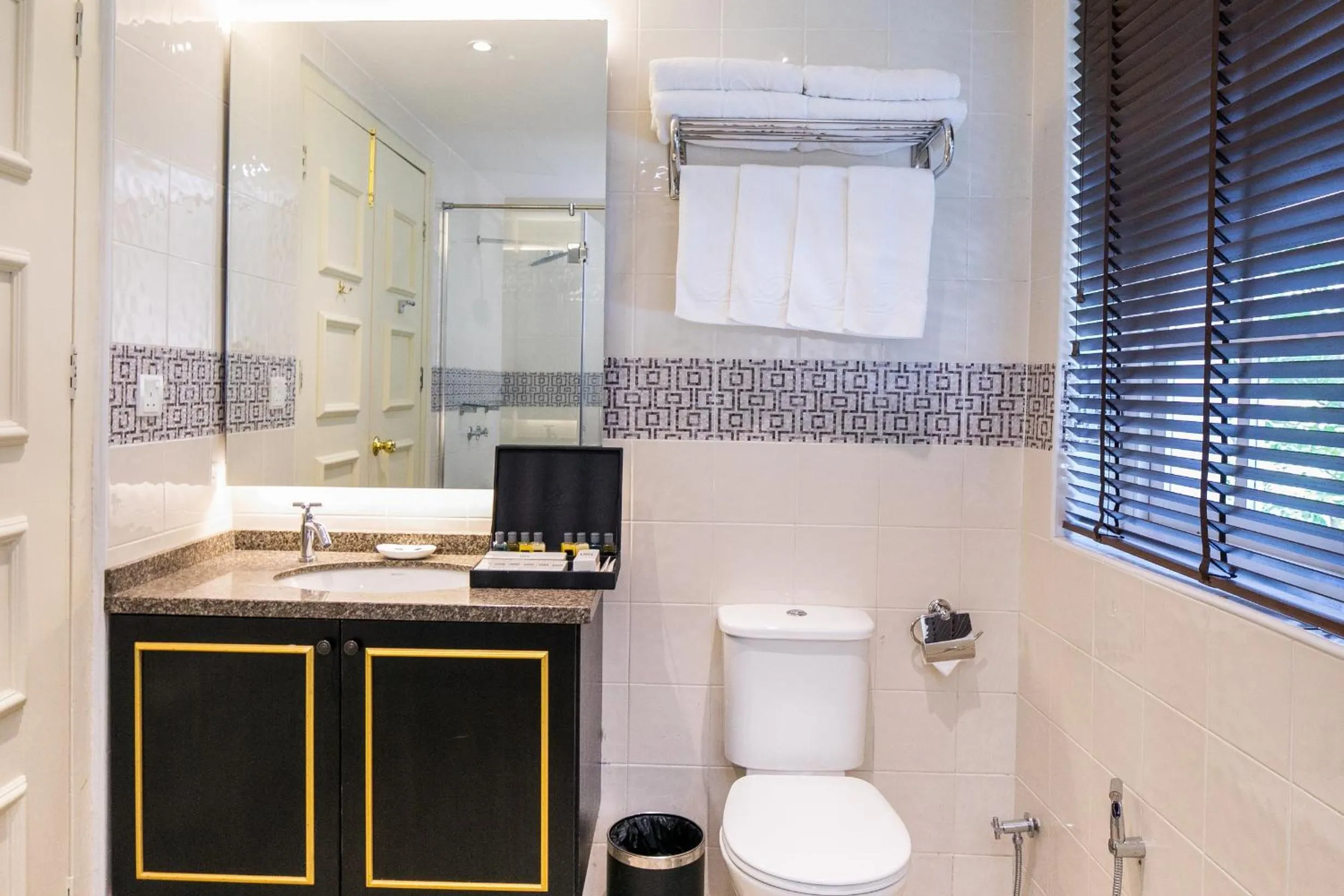 Toilet in Apple Heritage Hotel