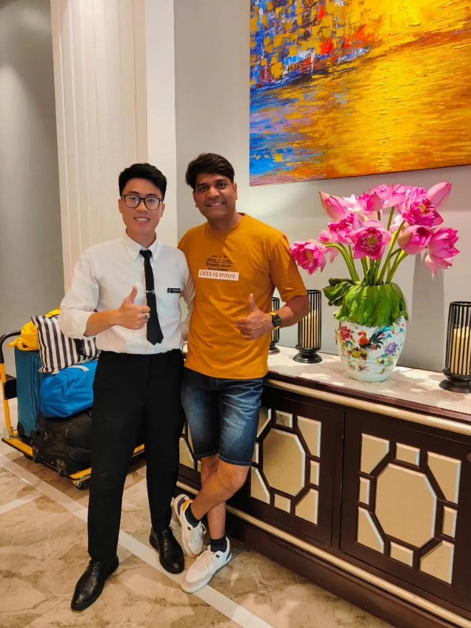 Lobby or reception in Hanoi Marvellous Hotel & Spa