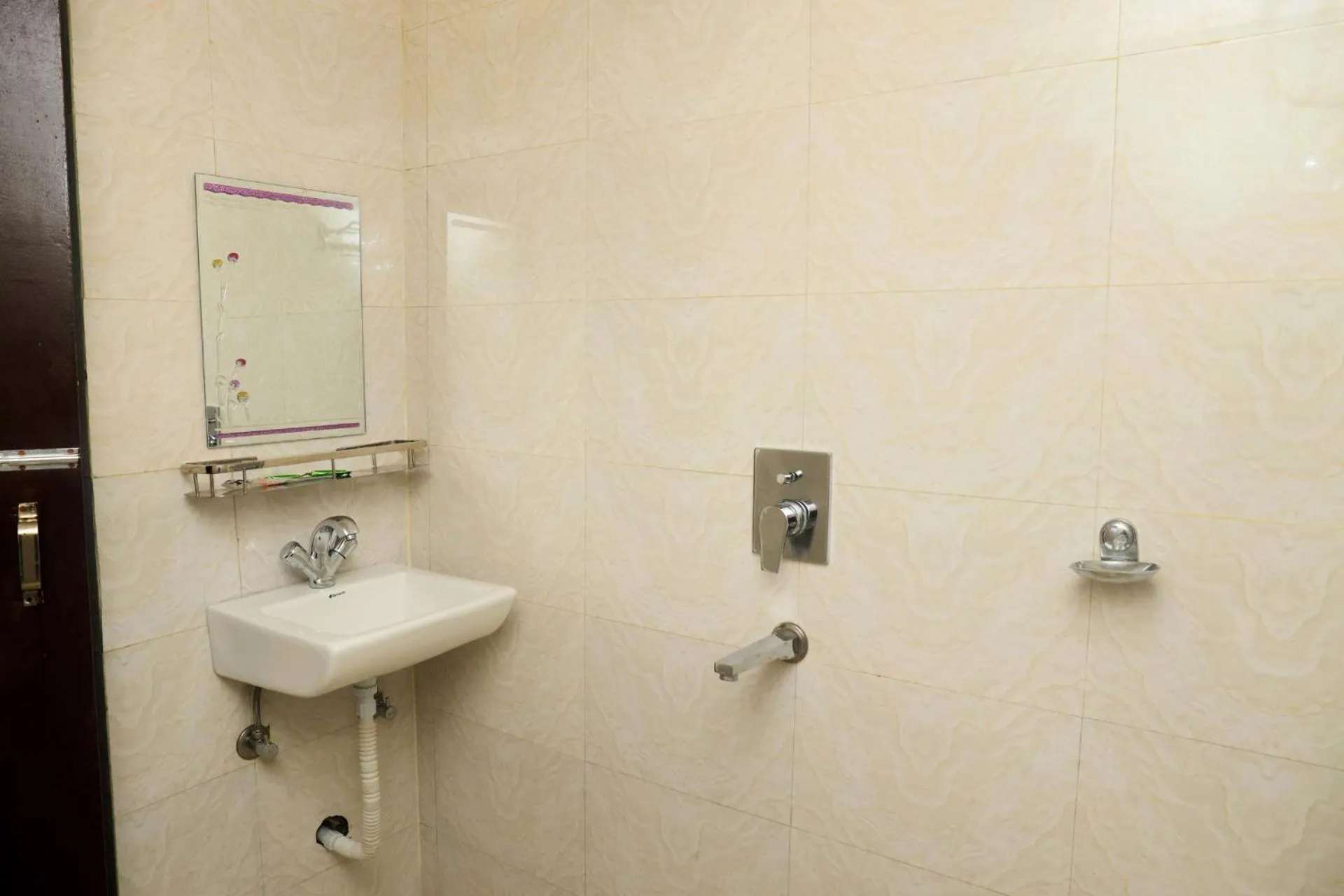 Bathroom in Chitwan Forest Resort with swimming pool , Chitwan National Park