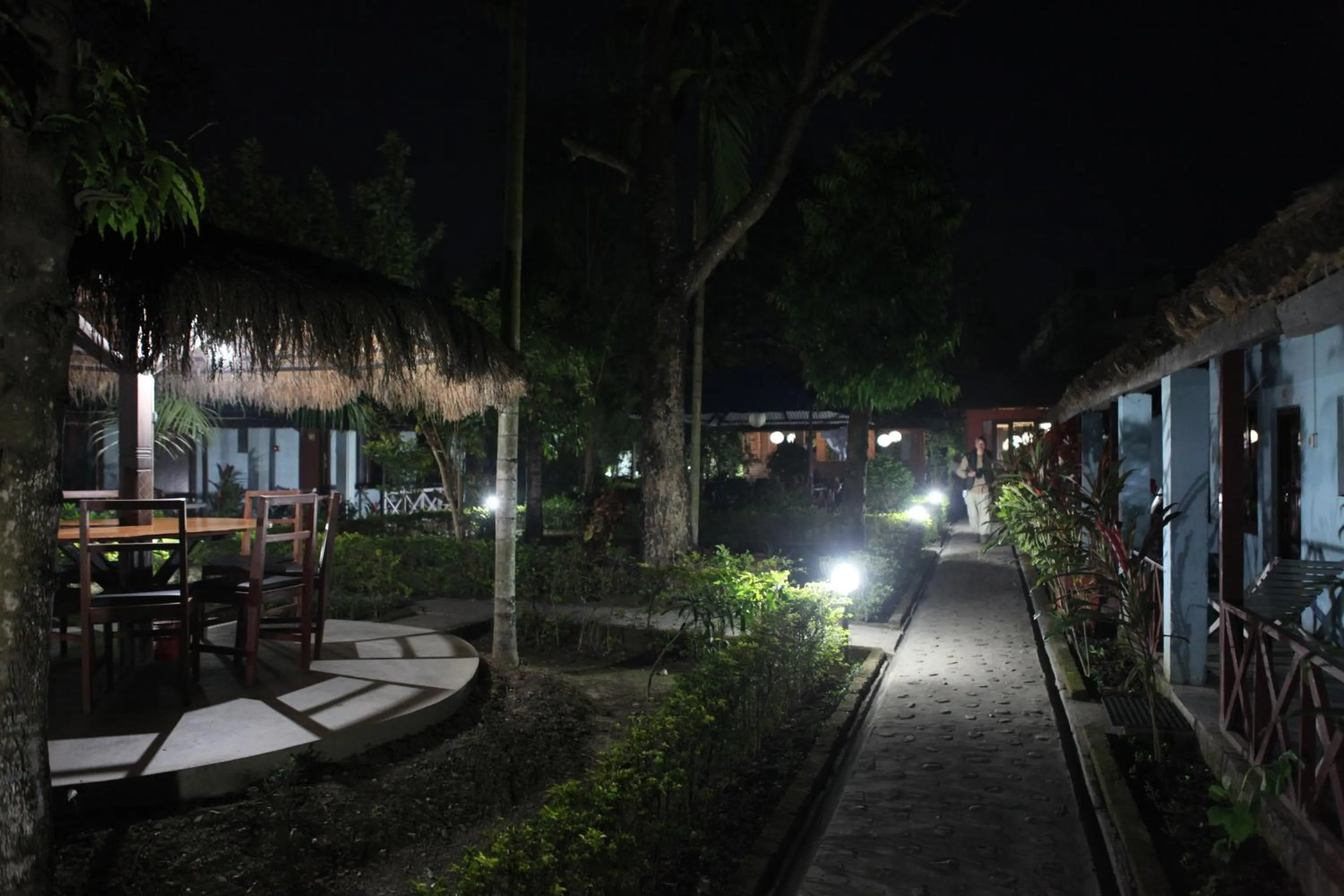 Night in Chitwan Forest Resort with swimming pool , Chitwan National Park