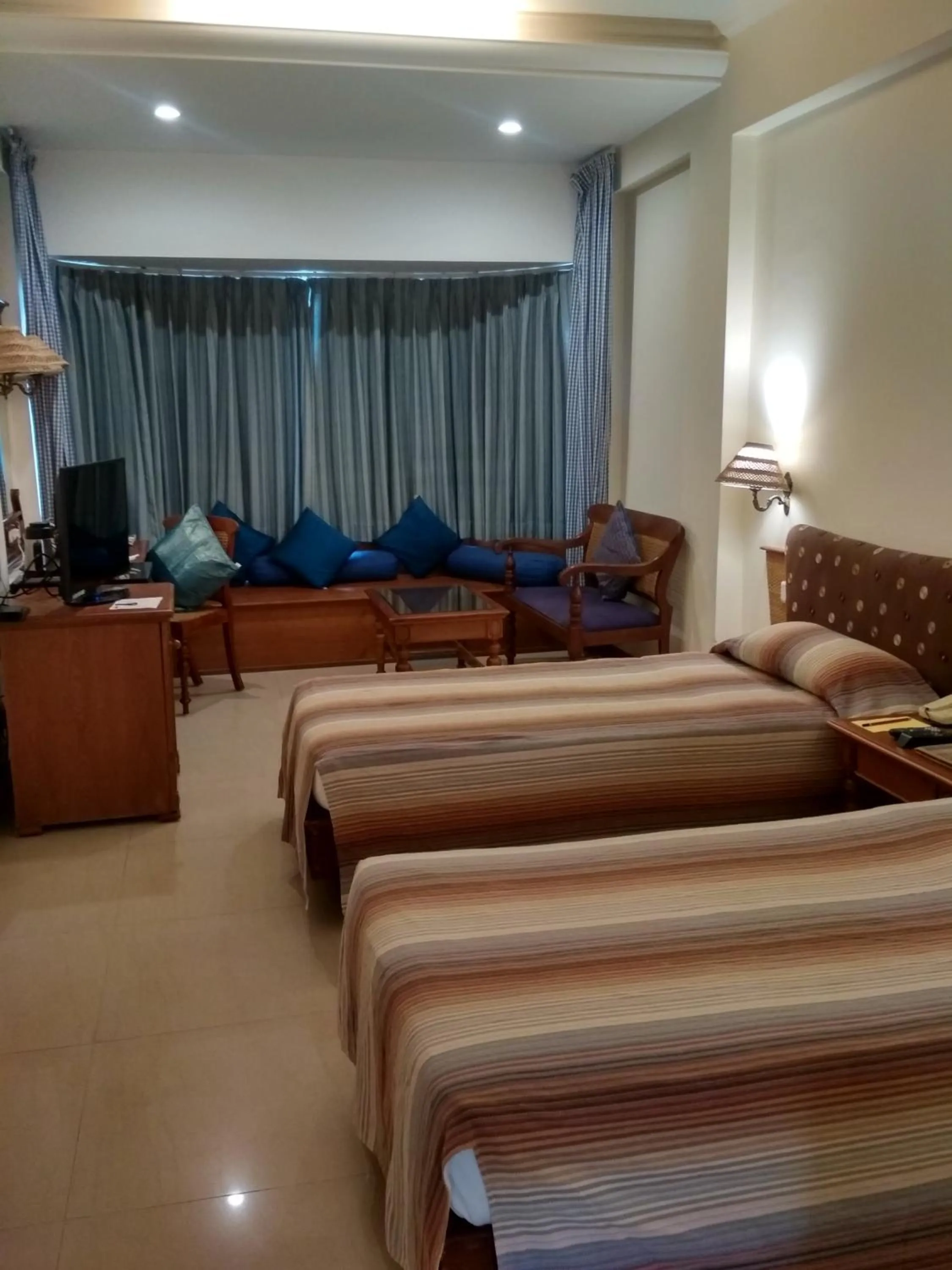 Seating Area in Hindustan Beach Retreat