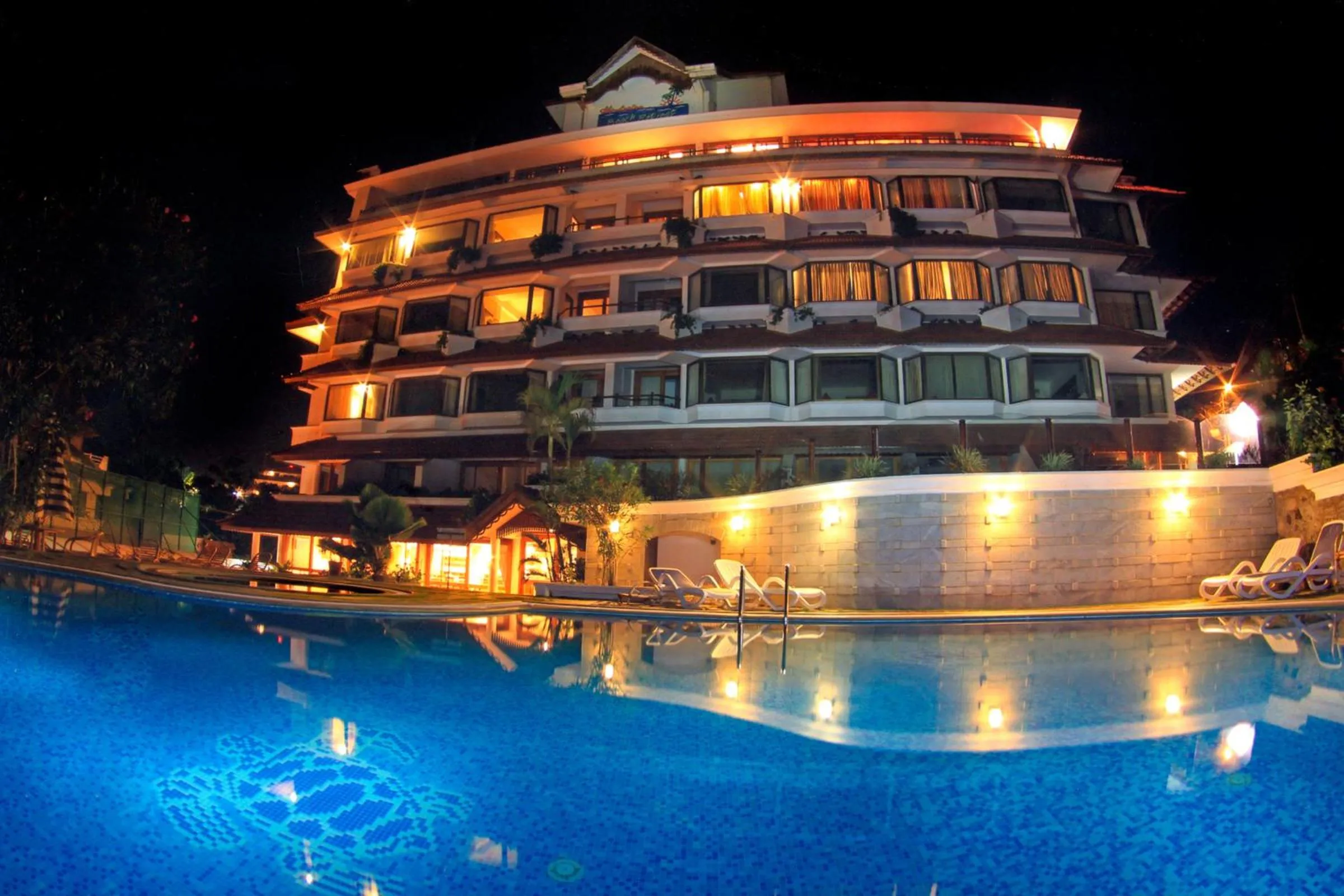 Bird's eye view, Property Building in Hindustan Beach Retreat