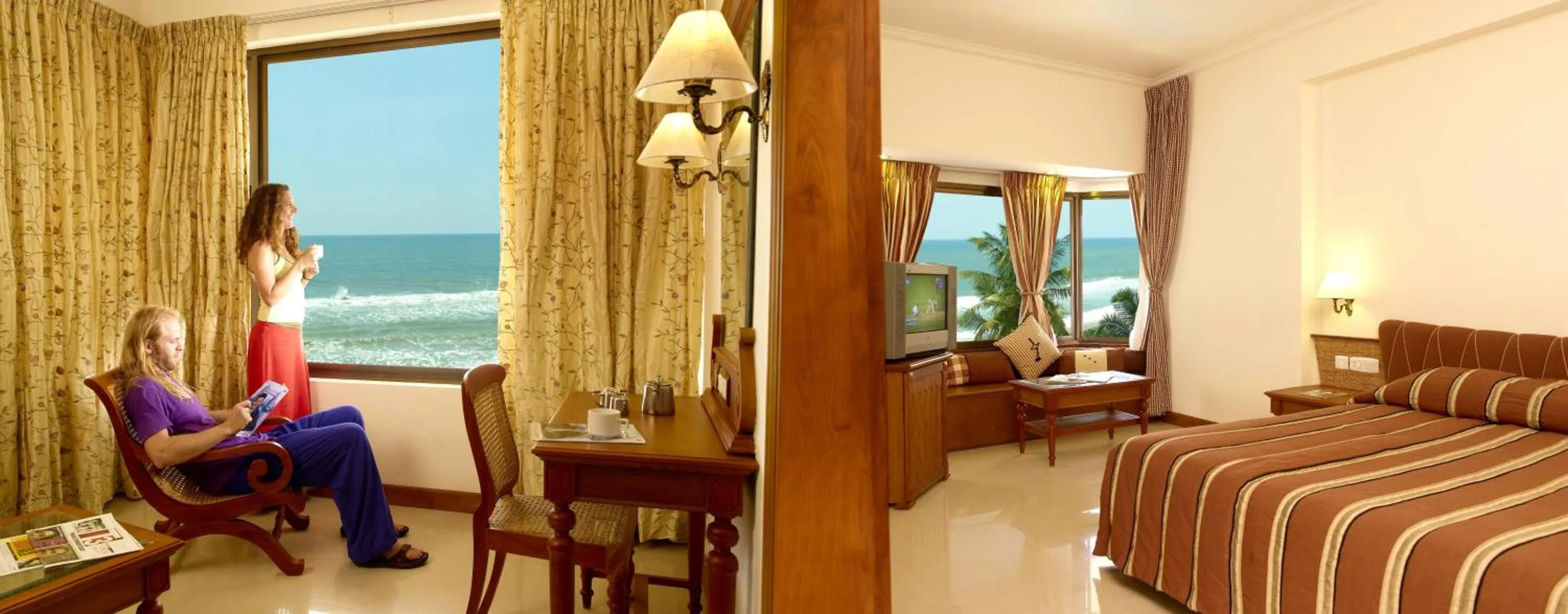 Living room in Hindustan Beach Retreat