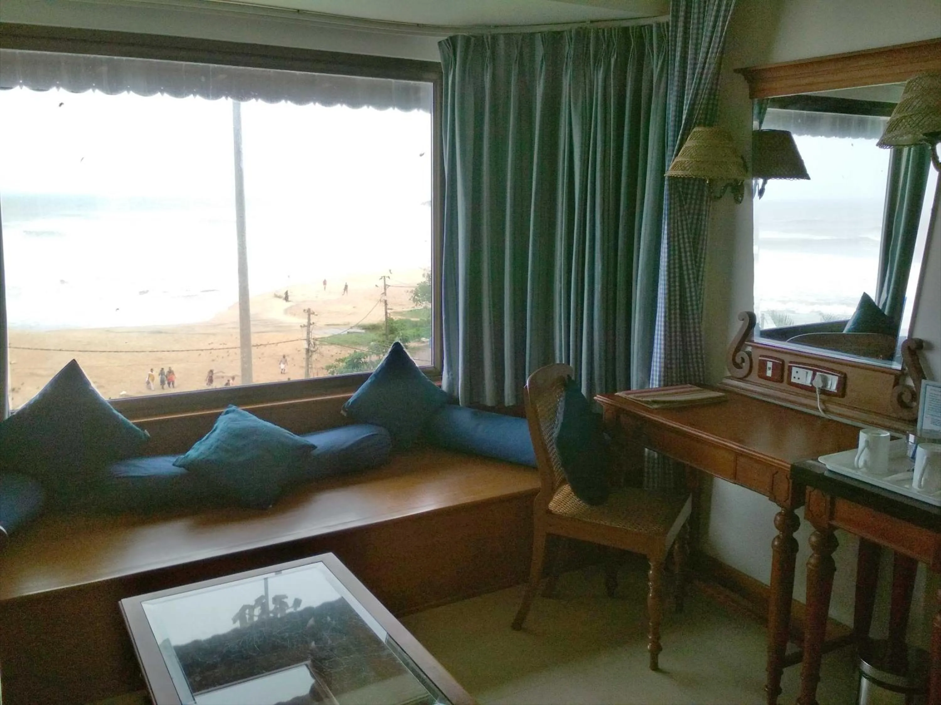 Seating Area in Hindustan Beach Retreat