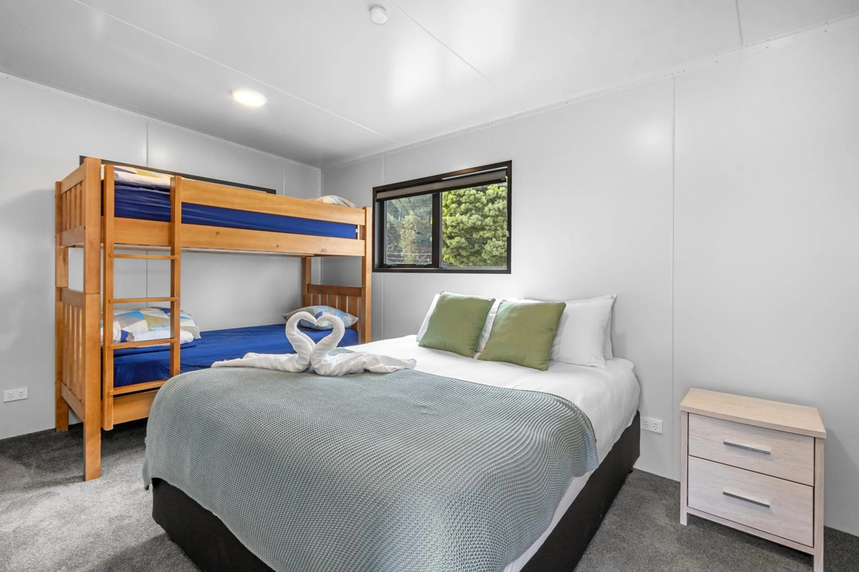 Bedroom, Bed in North South Holiday Park