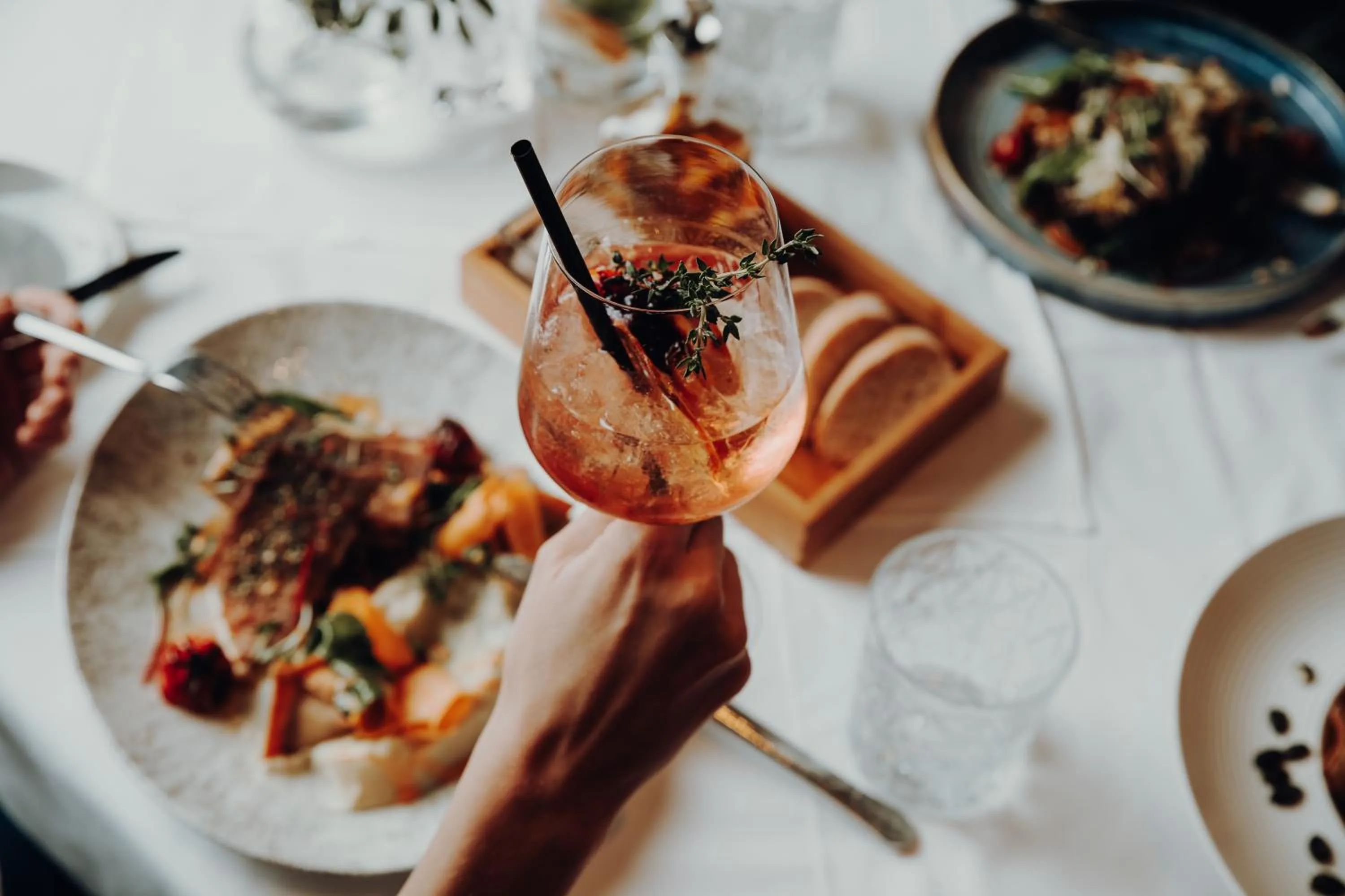 Restaurant/places to eat in Langwies Genussherberge