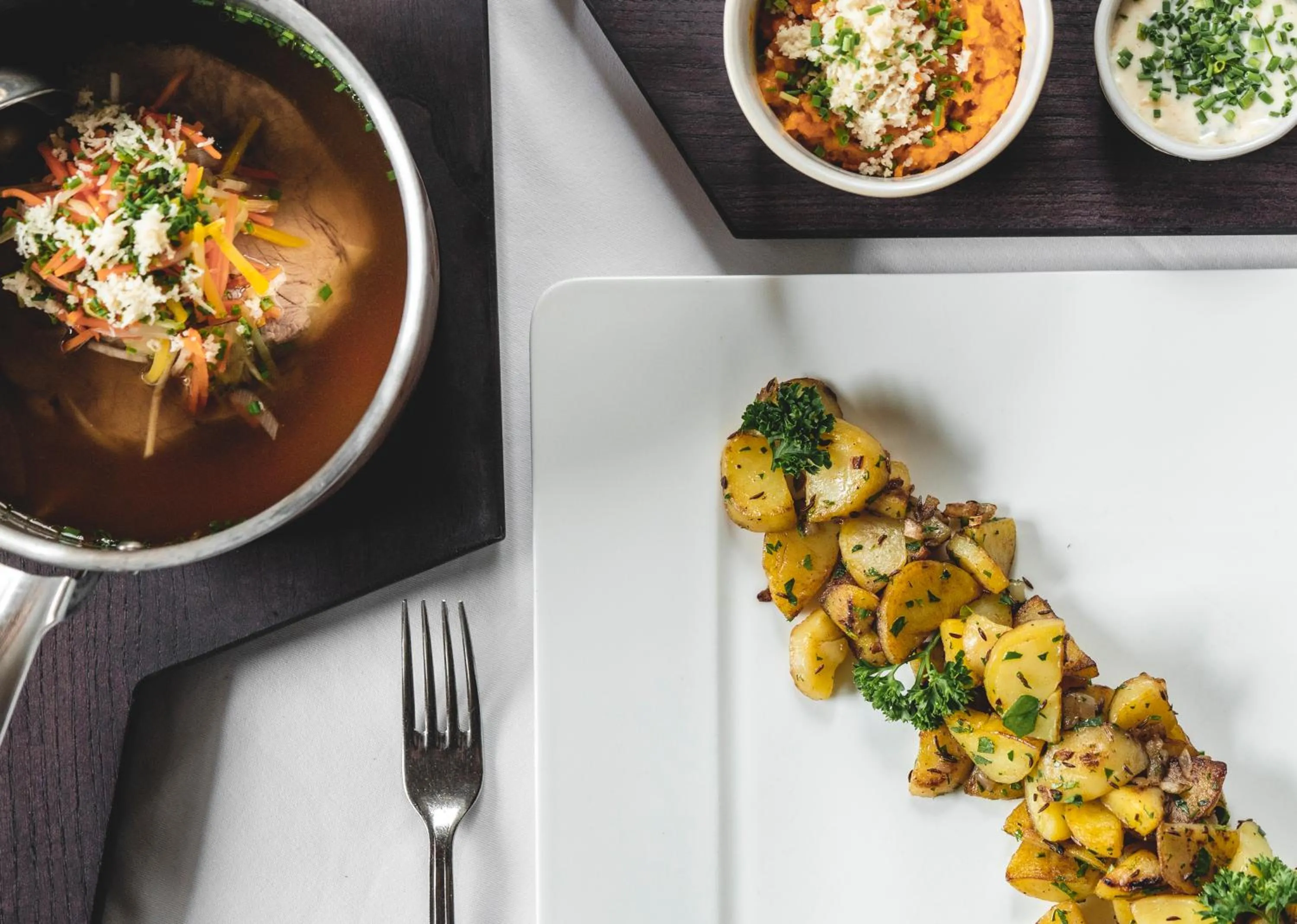 Restaurant/places to eat in Langwies Genussherberge