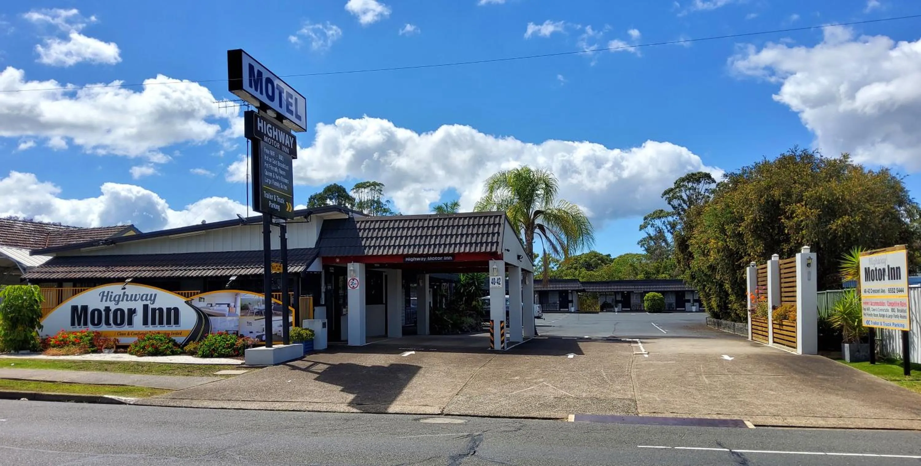 Property building in Highway Motor Inn Taree