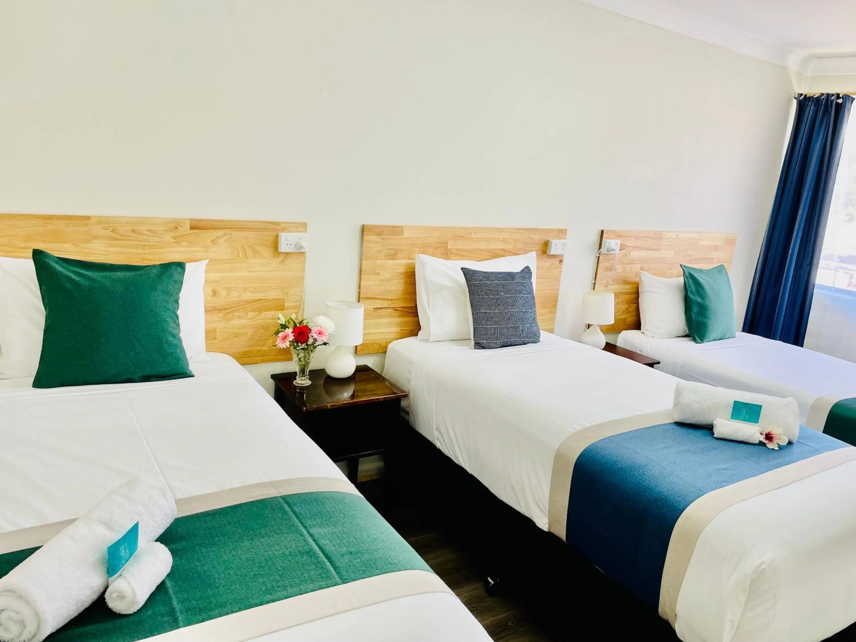 Bed in Highway Motor Inn Taree