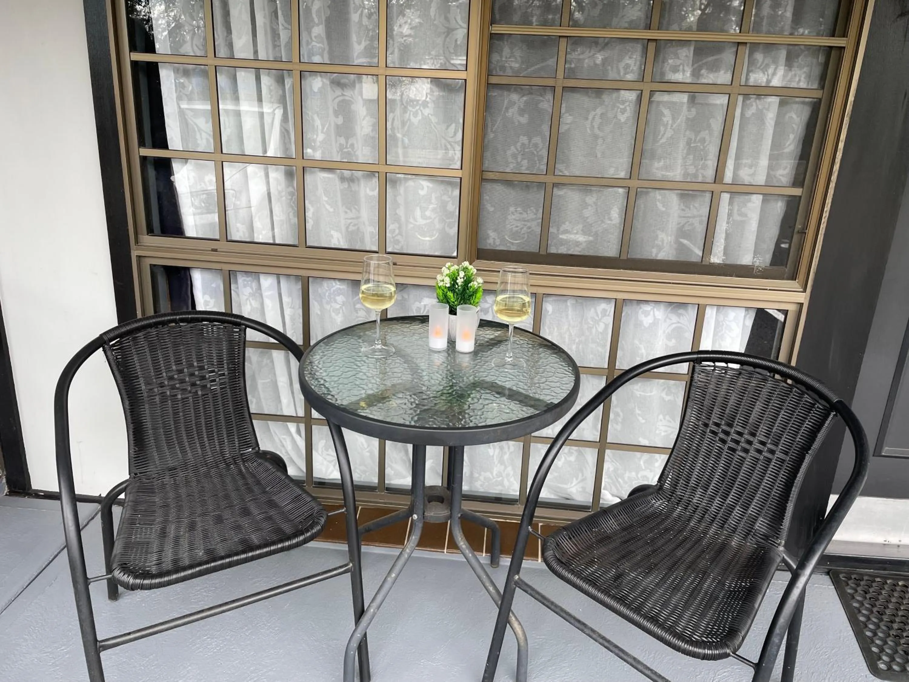Balcony/Terrace in Highway Motor Inn Taree