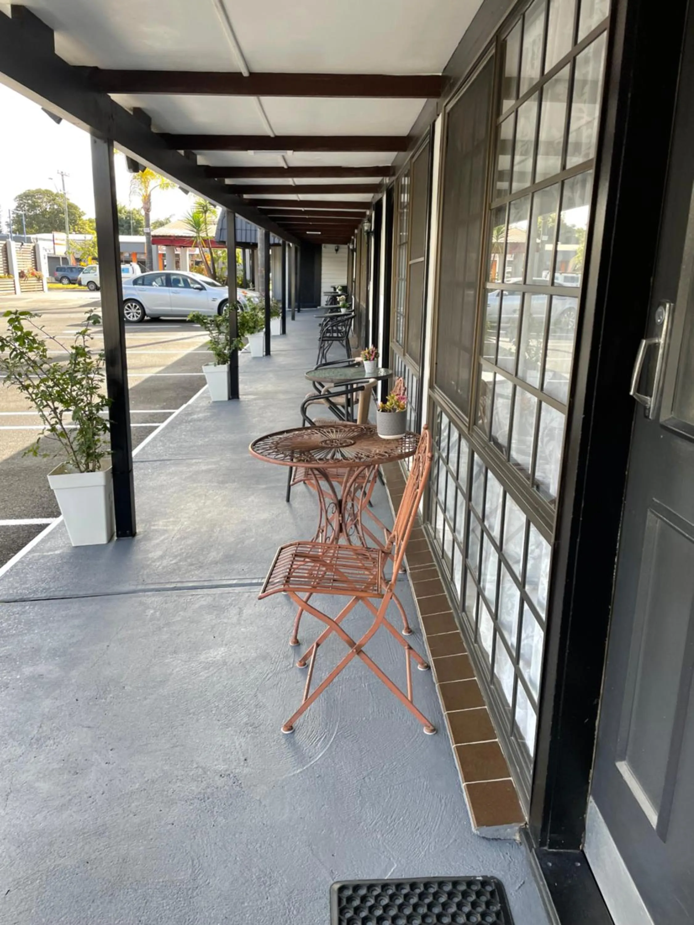 Balcony/Terrace in Highway Motor Inn Taree