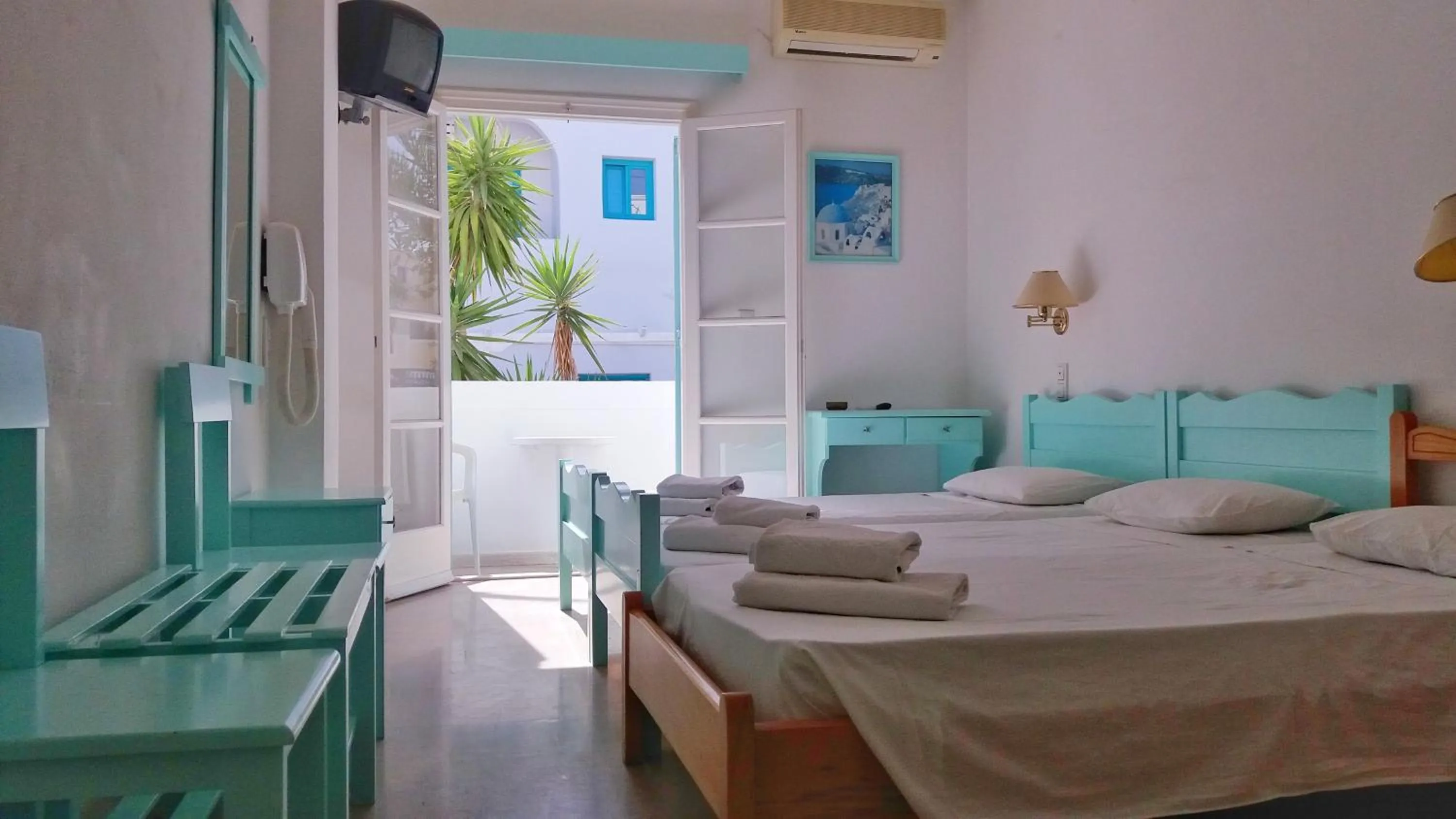 Photo of the whole room, Bed in Kymata Hotel