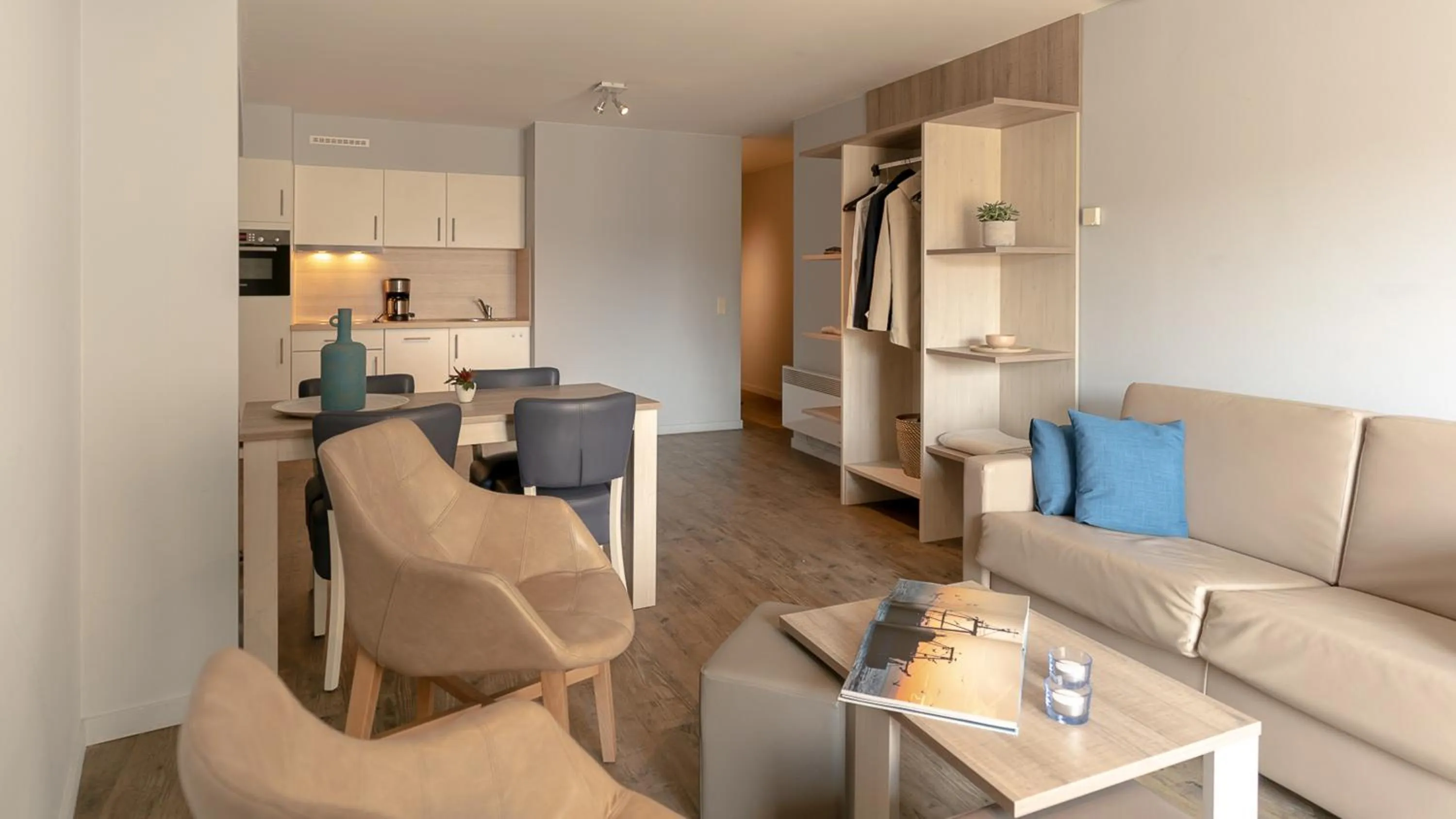 Living room in Holiday Suites Blankenberge