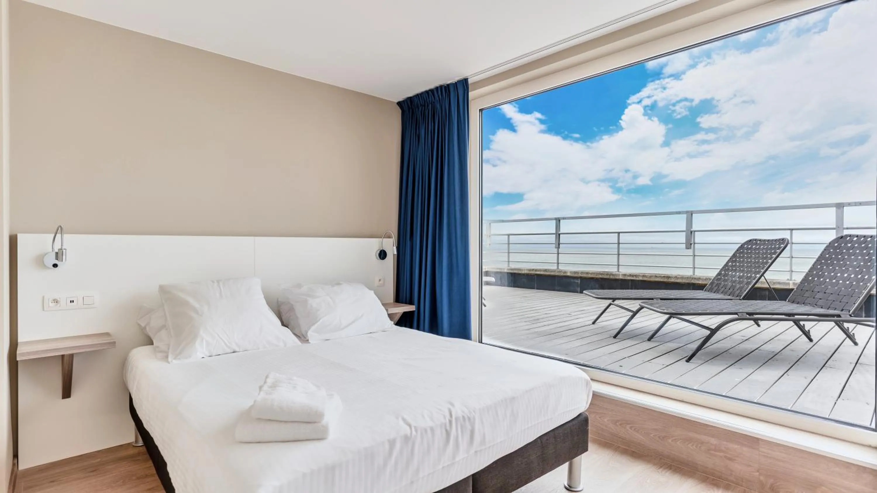 Bed in Holiday Suites Blankenberge