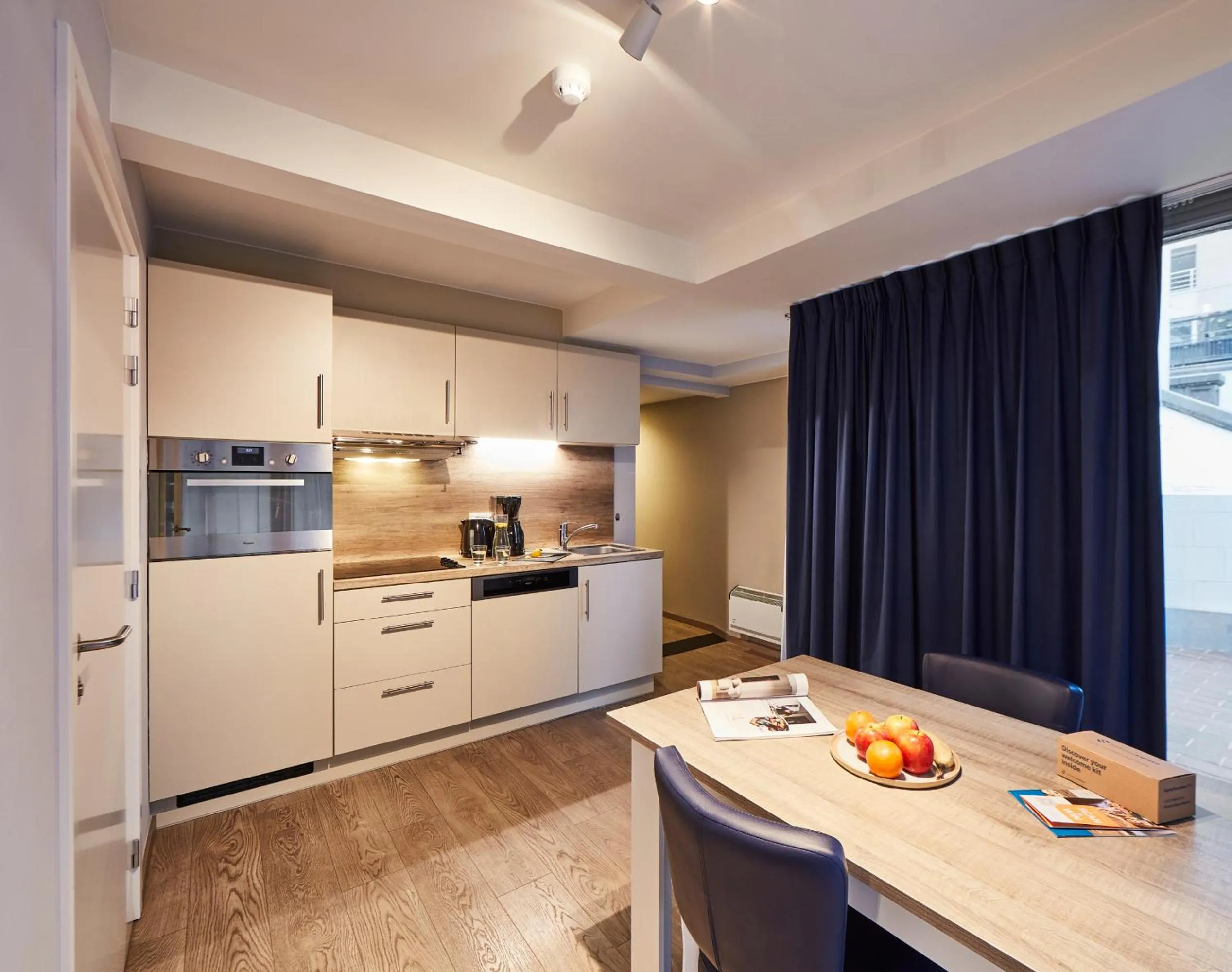 Seating area in Holiday Suites Blankenberge