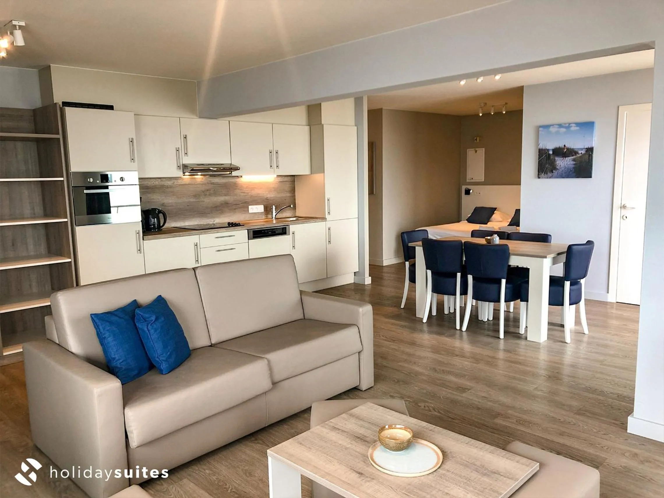 Living room in Holiday Suites Blankenberge