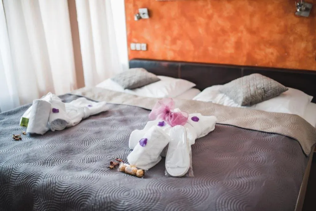 Bed in Wellness hotel Lucia