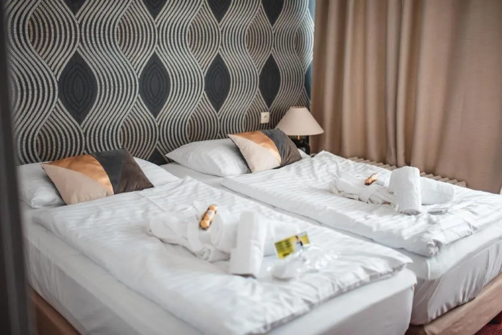 Bed in Wellness hotel Lucia