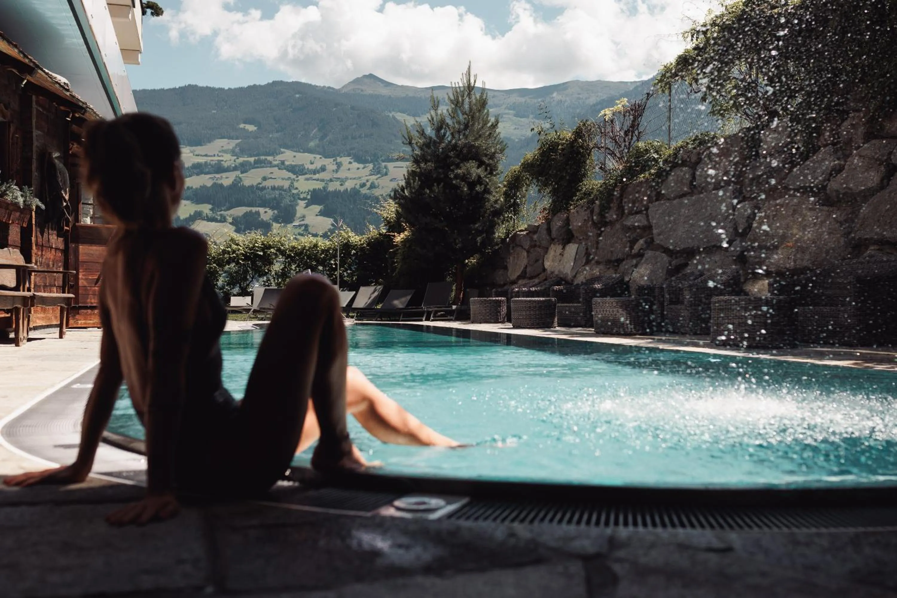 Swimming pool in Kohlerhof - 4 Star Wellness & Active Hotel