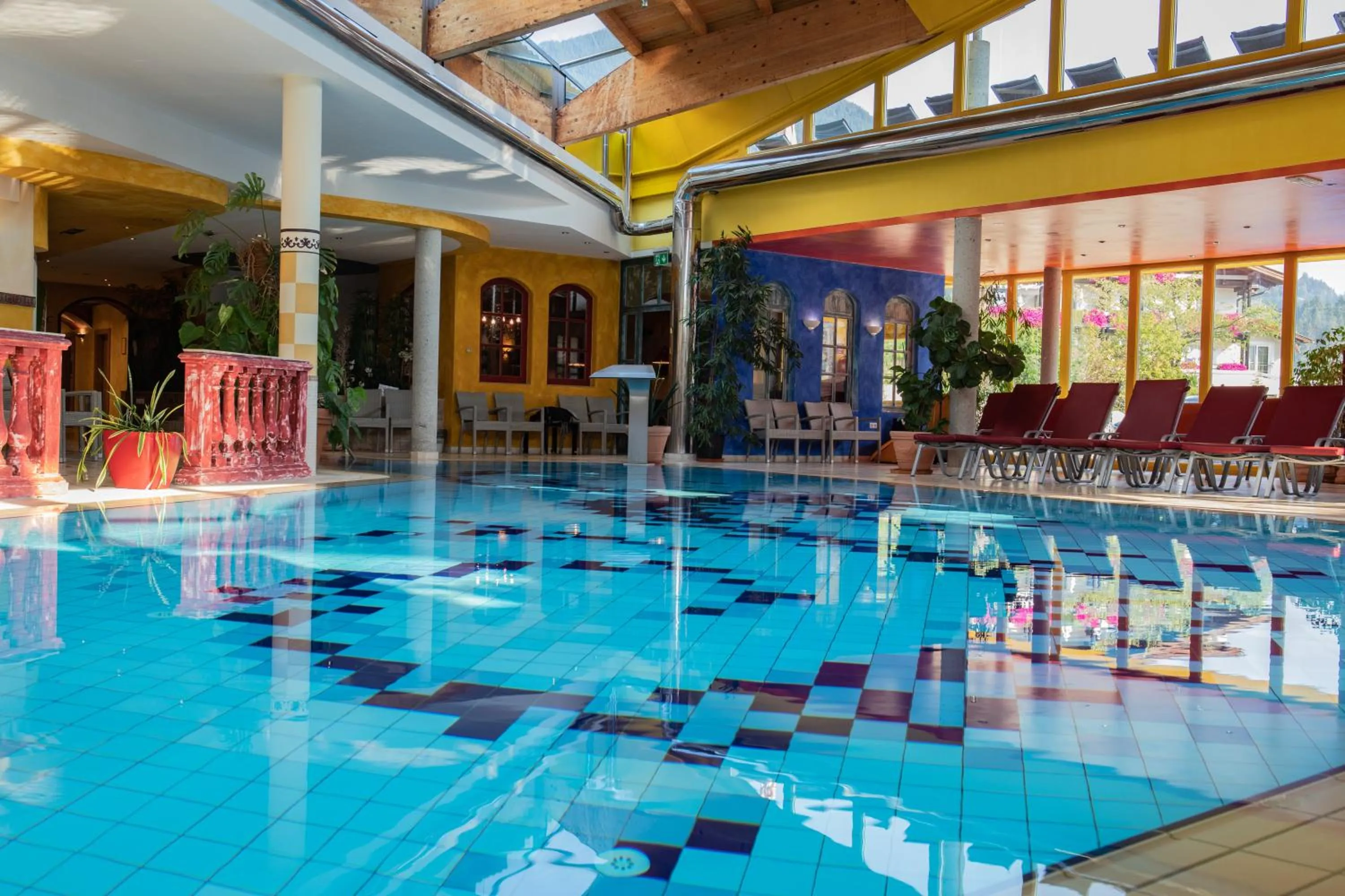 Swimming pool in Kohlerhof - 4 Star Wellness & Active Hotel