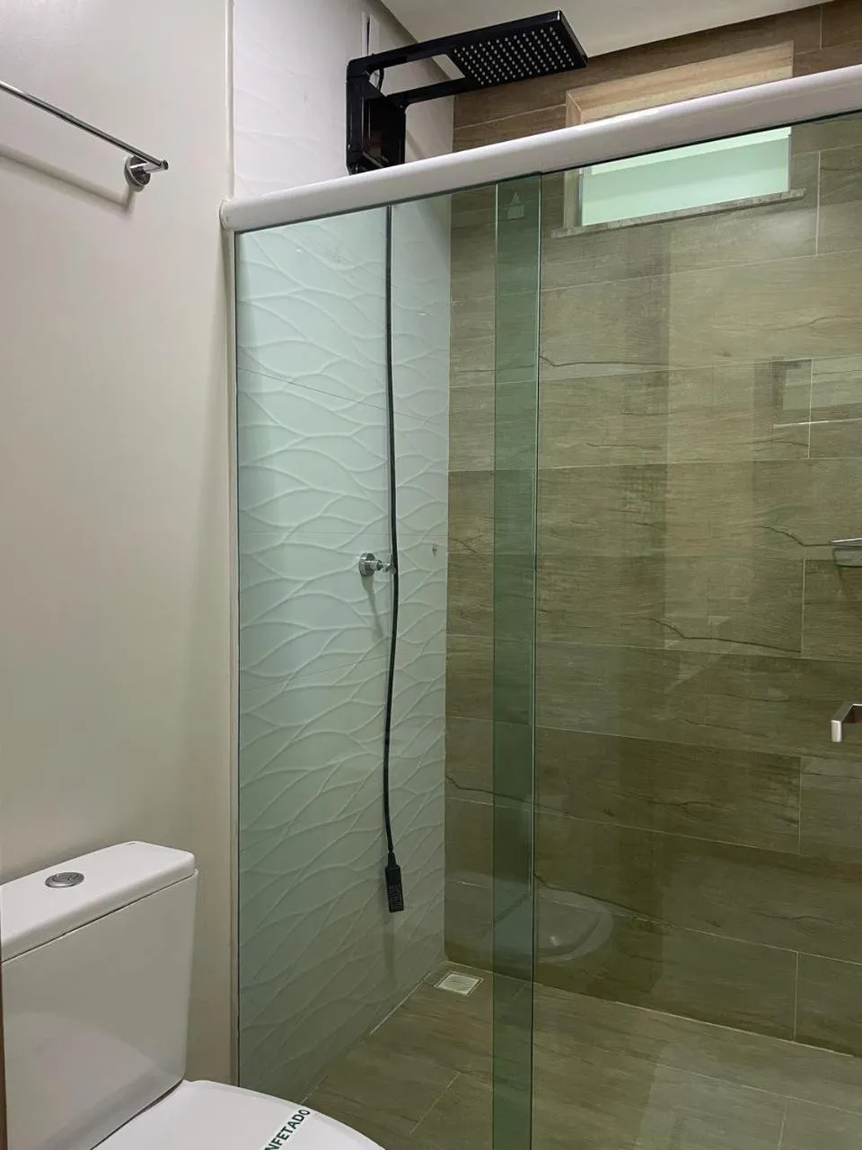 Shower in Star Hotel