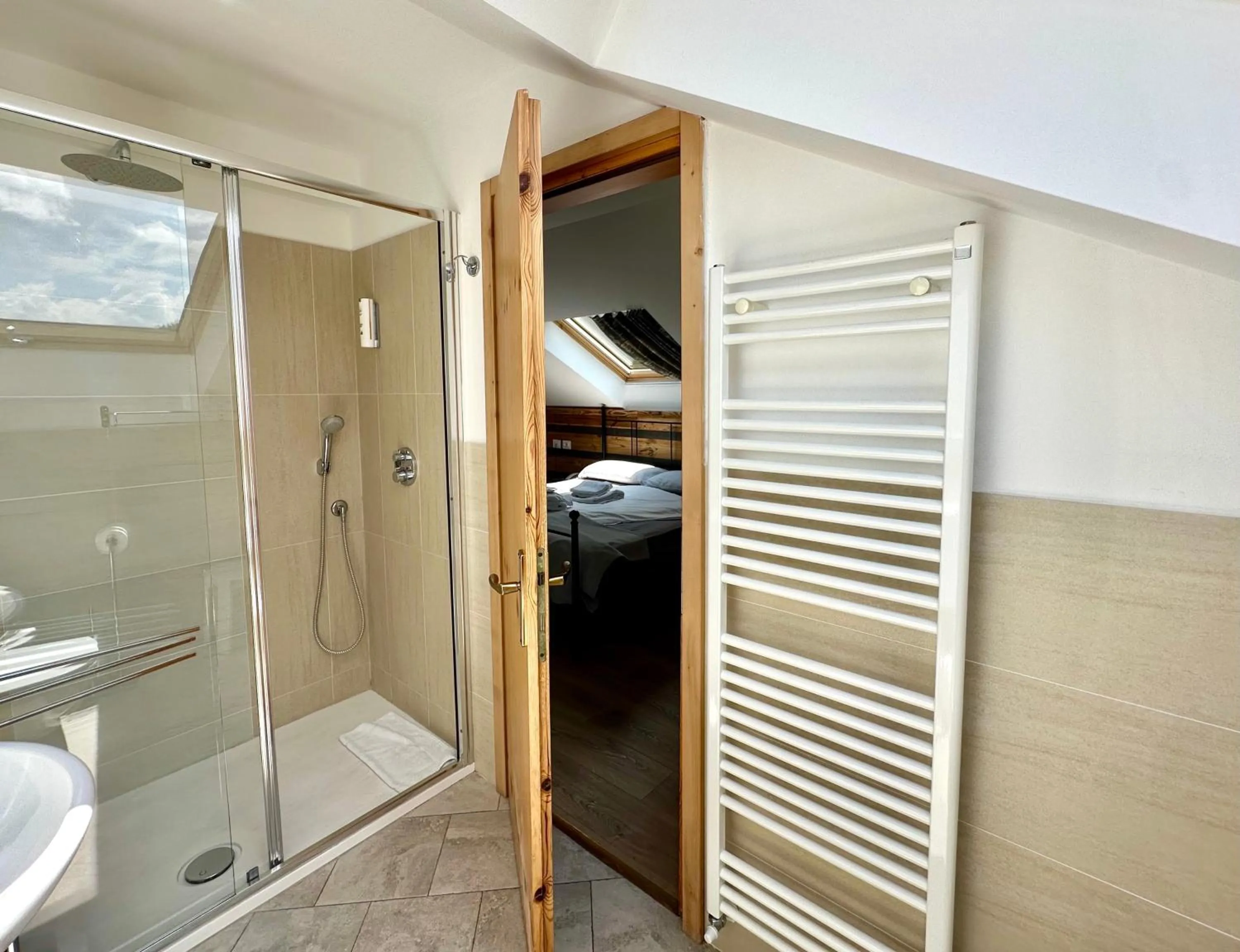 Bathroom in Alpen Family Hotel Someda