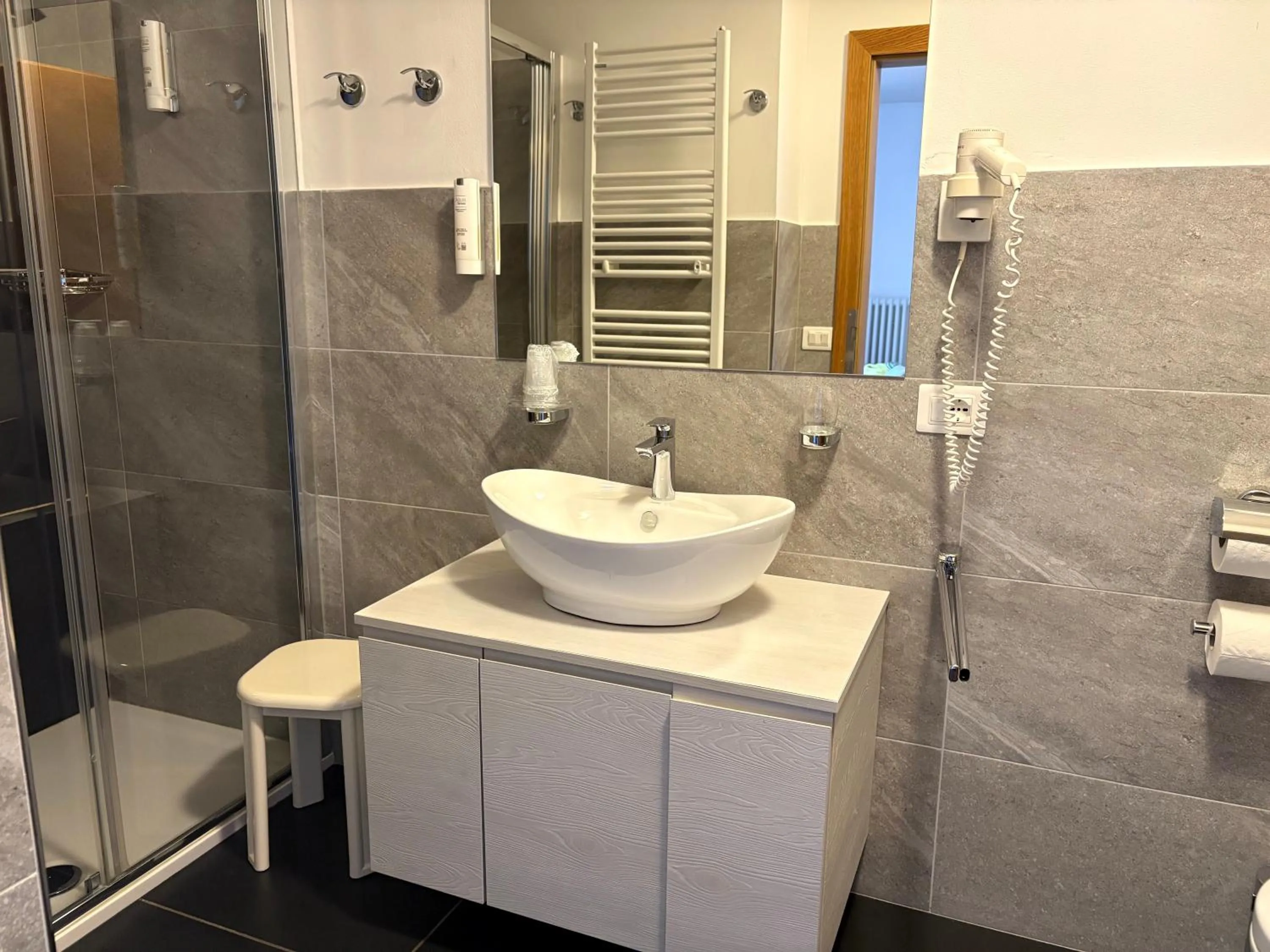 Bathroom in Alpen Family Hotel Someda