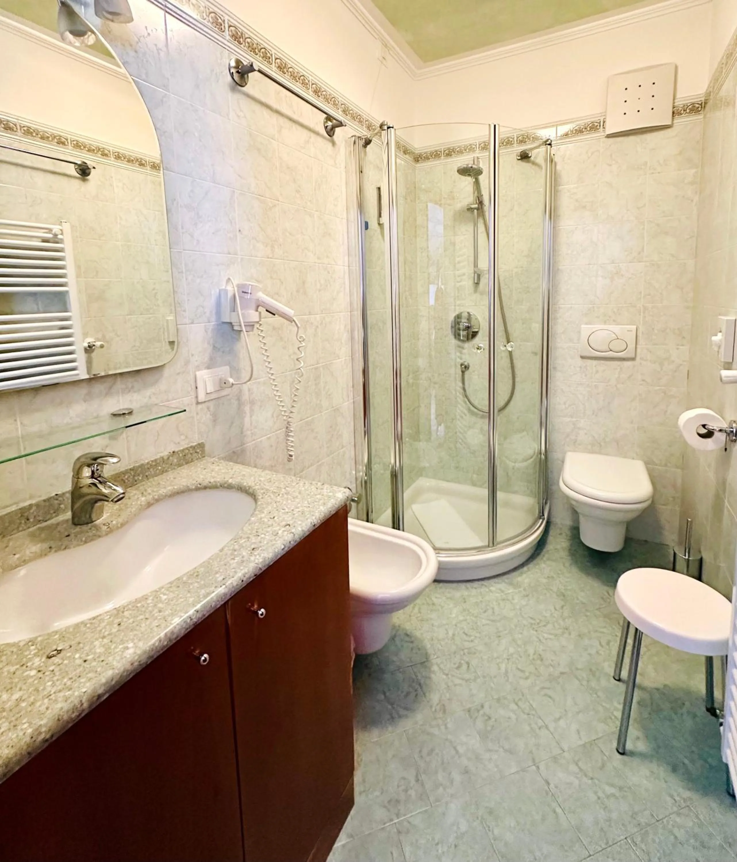 Bathroom in Alpen Family Hotel Someda