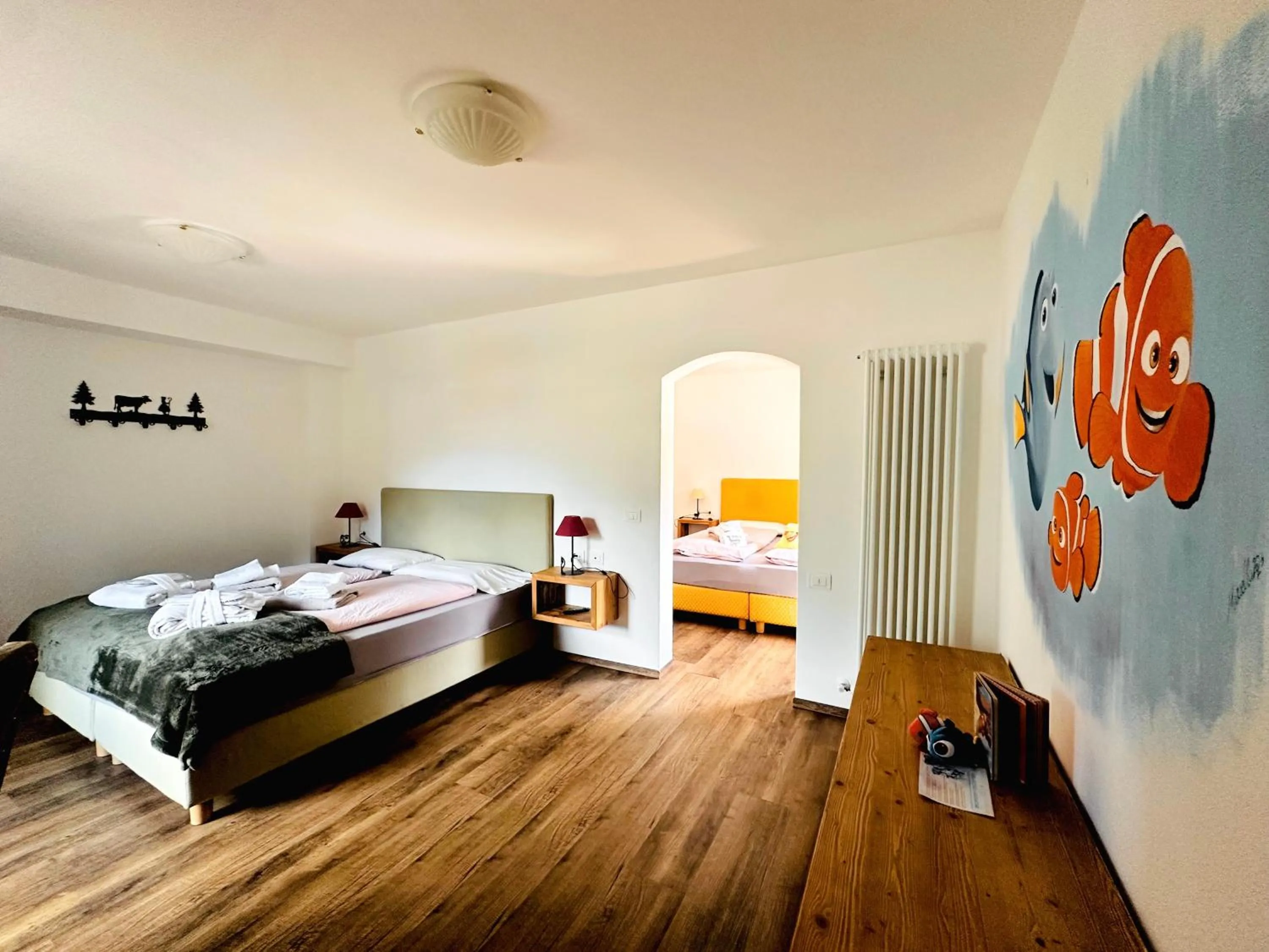 Bedroom, Bed in Alpen Family Hotel Someda