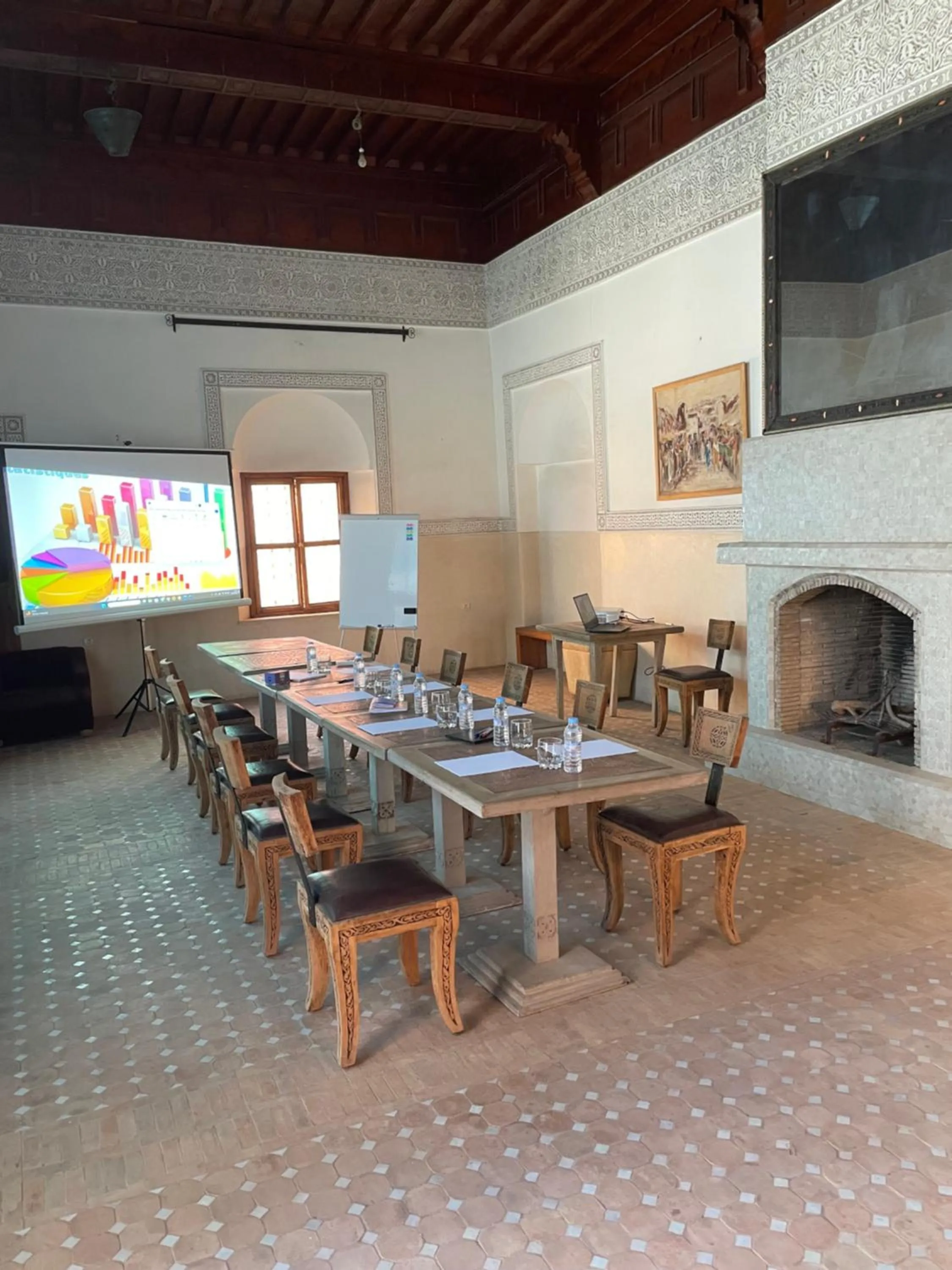 Meeting/conference room in Riad Slitine & Spa