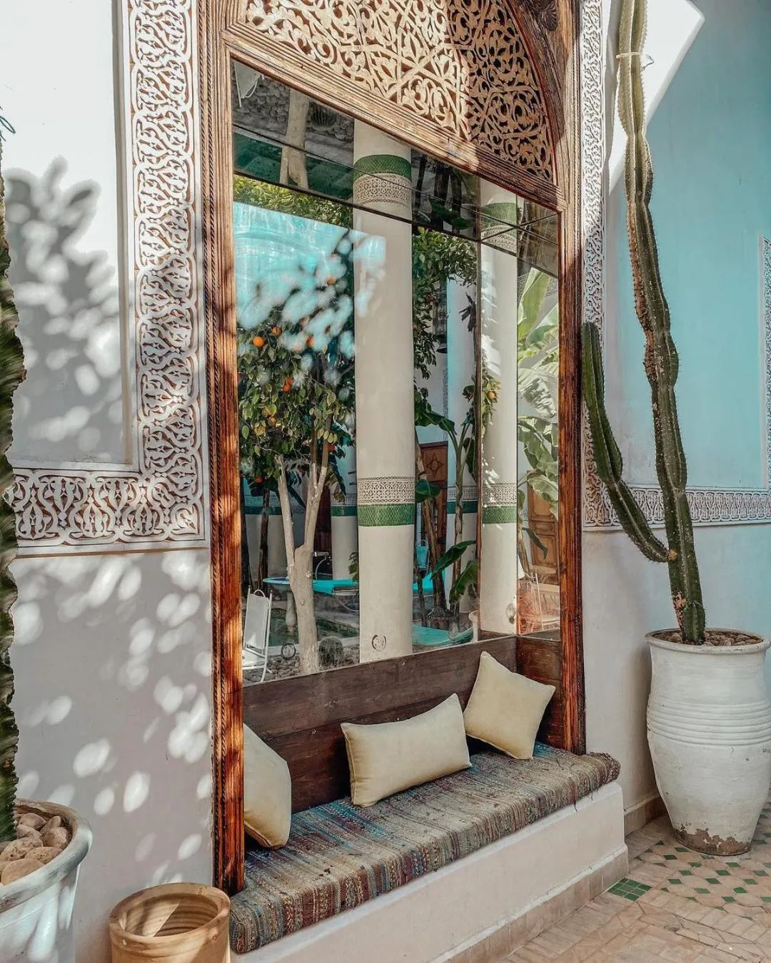Living room in Riad Slitine & Spa