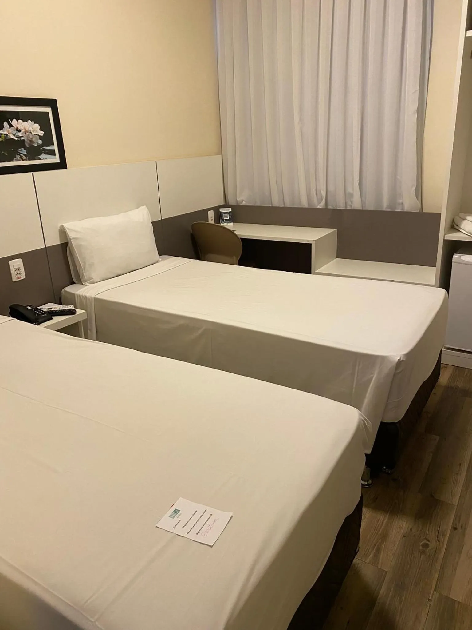 Photo of the whole room, Bed in Hotel H2 Congonhas