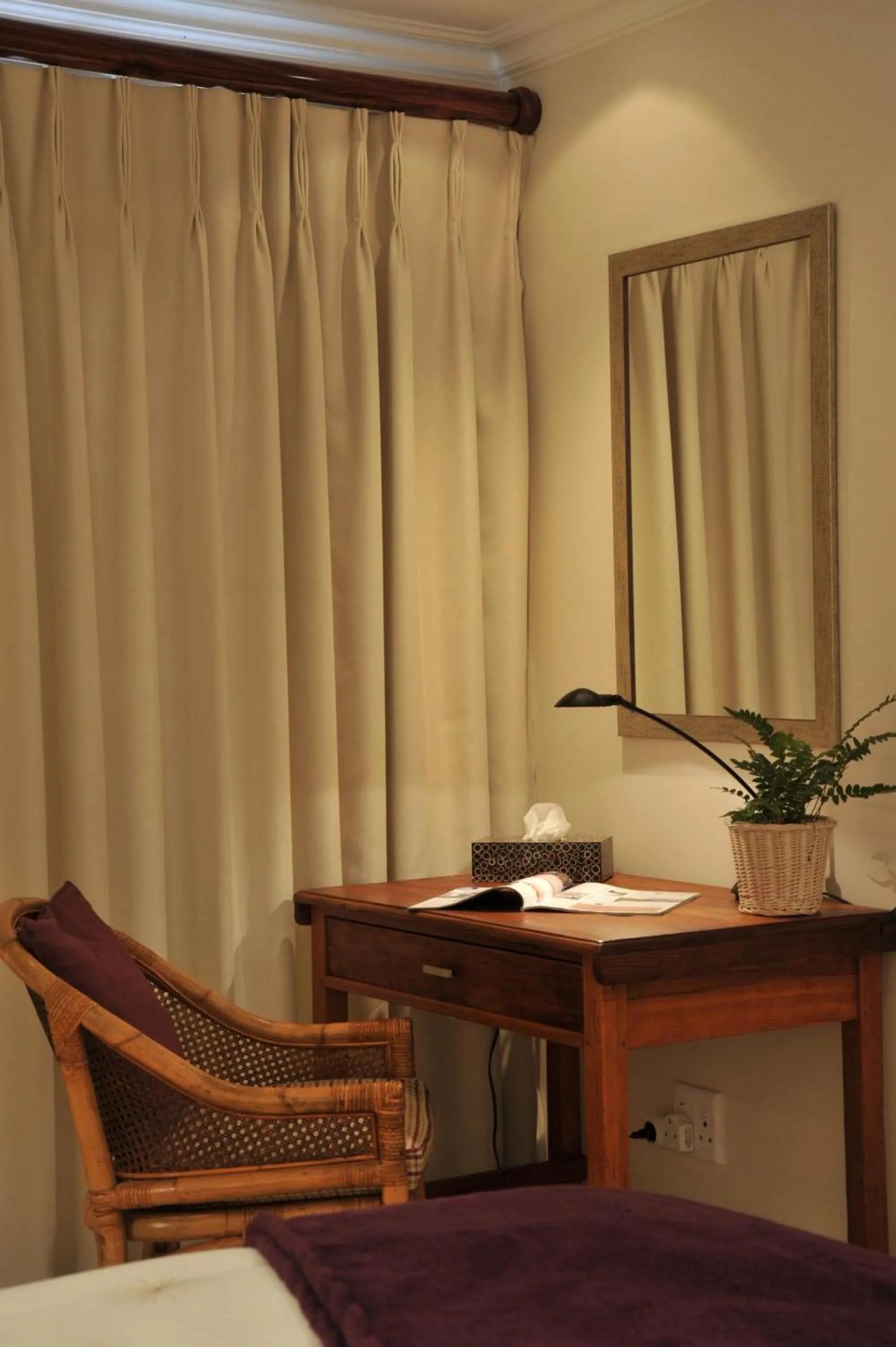 Seating area in Claires of Sandton Luxury Guest House