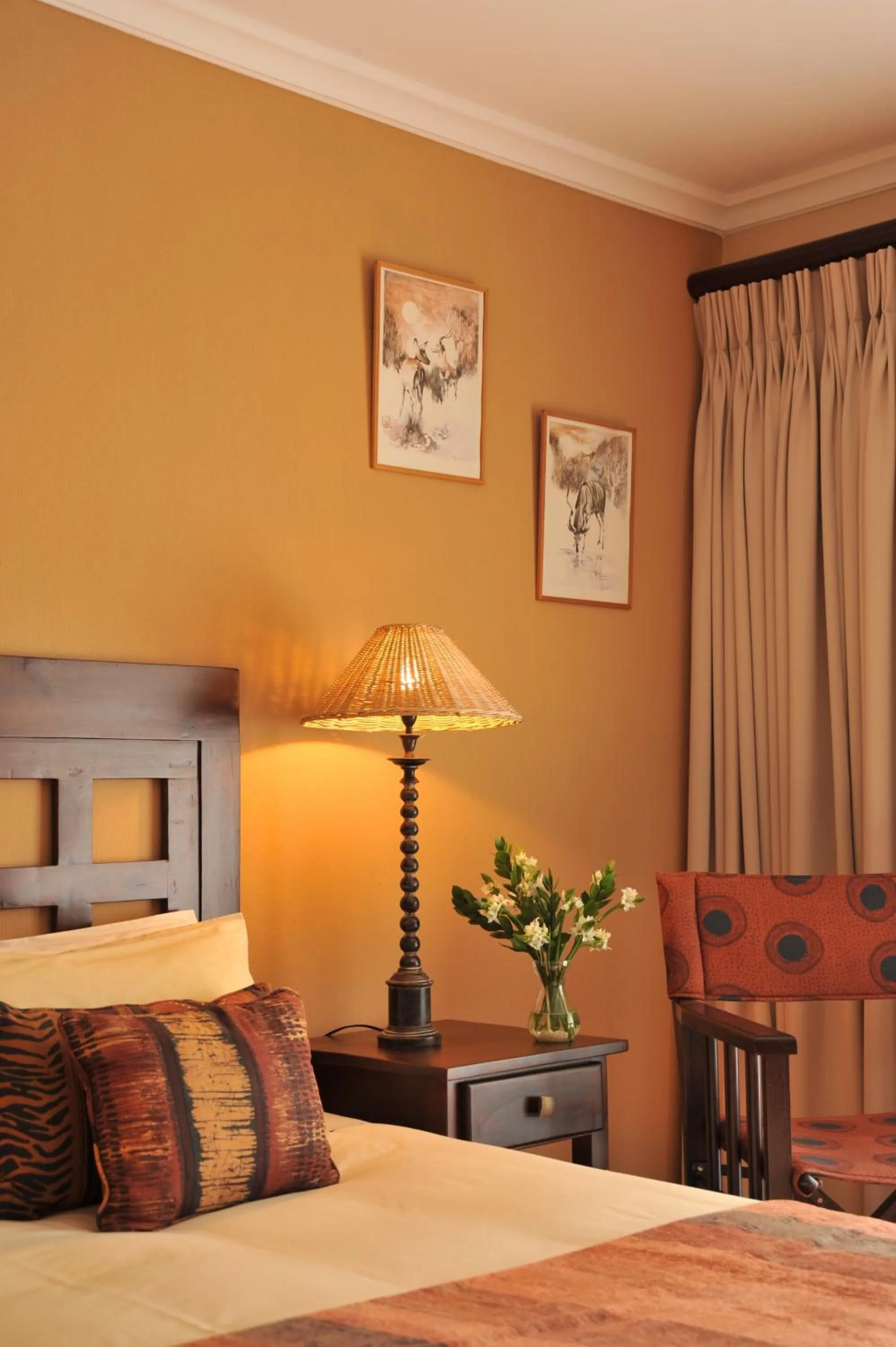 Bedroom, Bed in Claires of Sandton Luxury Guest House