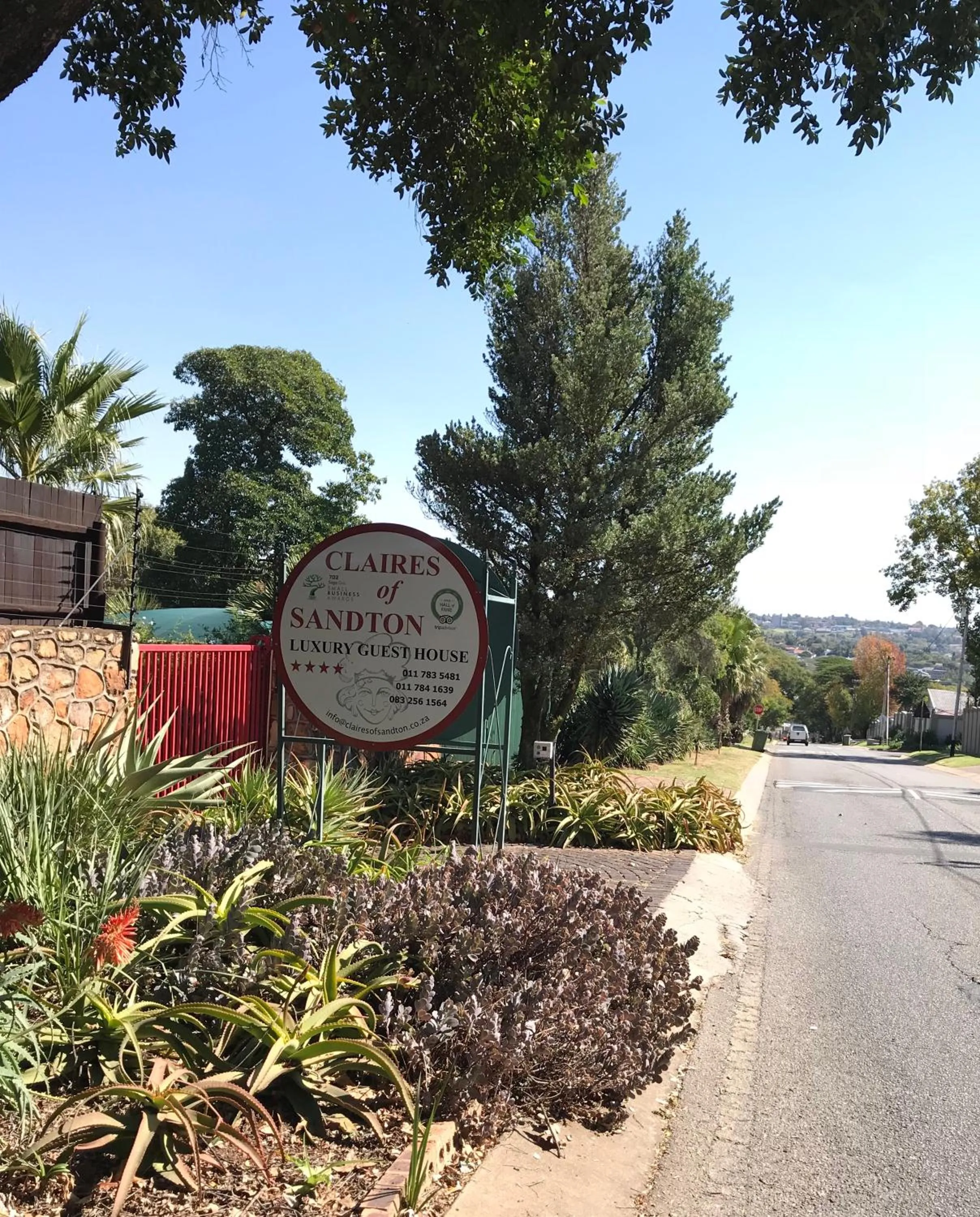 Property building in Claires of Sandton Luxury Guest House