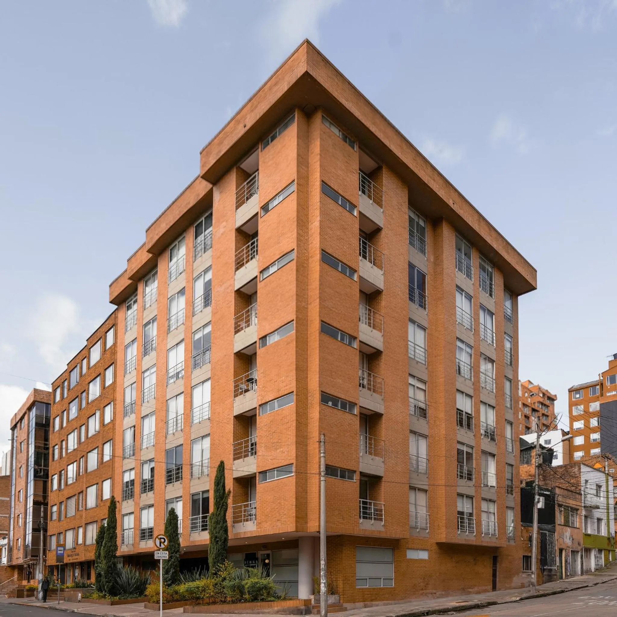 Property building in Hemma Bogotá Chapinero Premium Suites Hotel