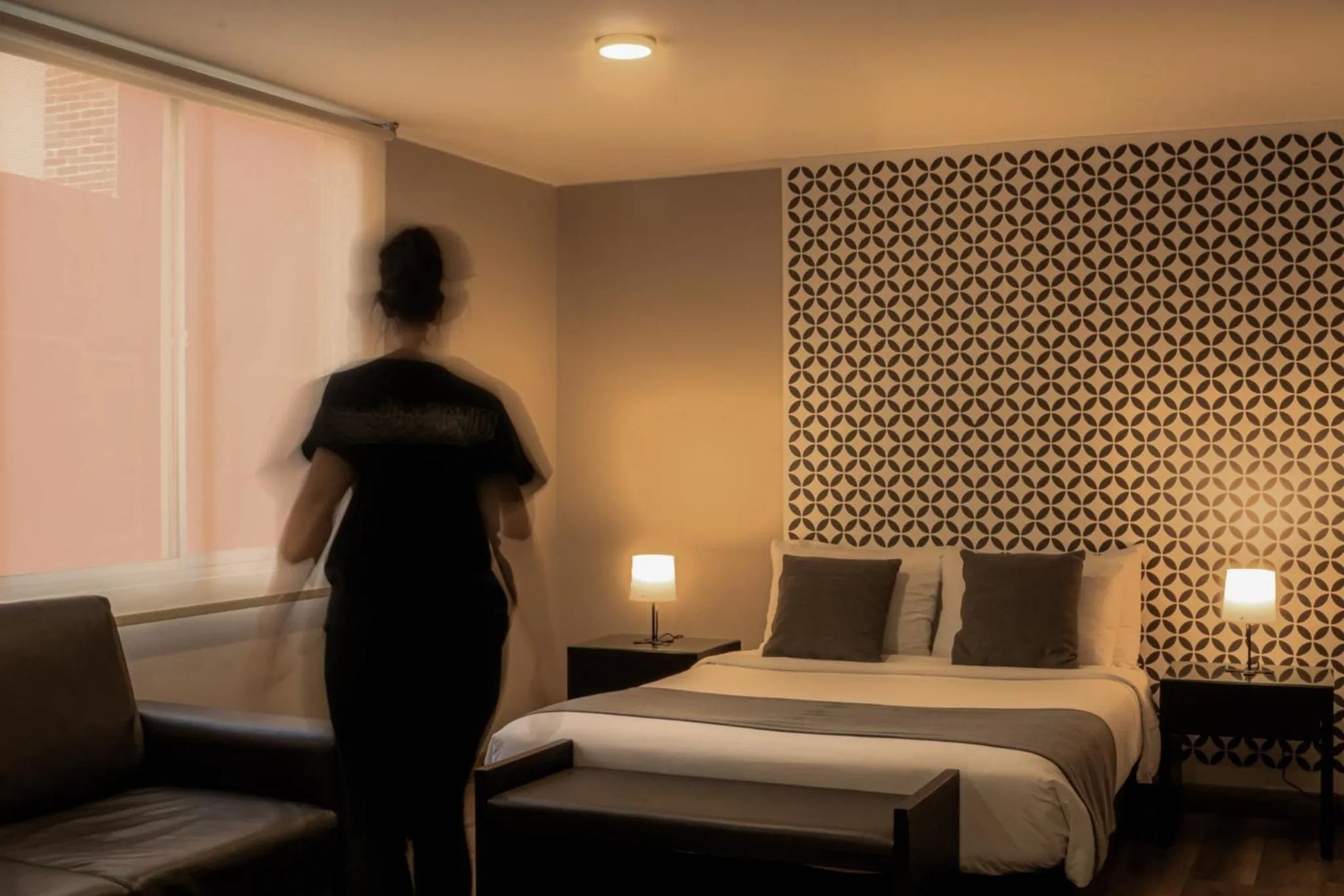 Bed in Hemma Bogotá Chapinero Premium Suites Hotel