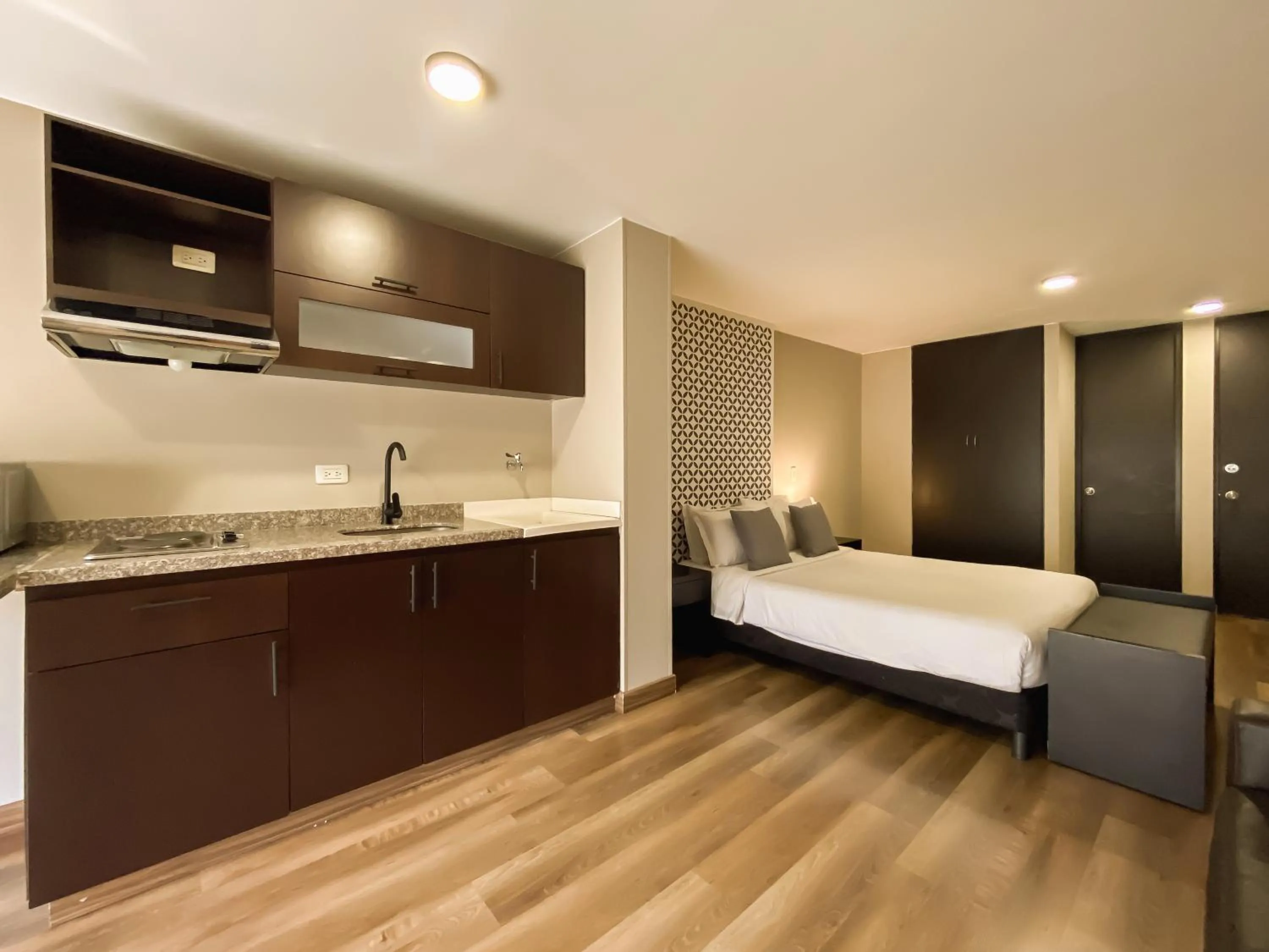 Bed in Hemma Bogotá Chapinero Premium Suites Hotel